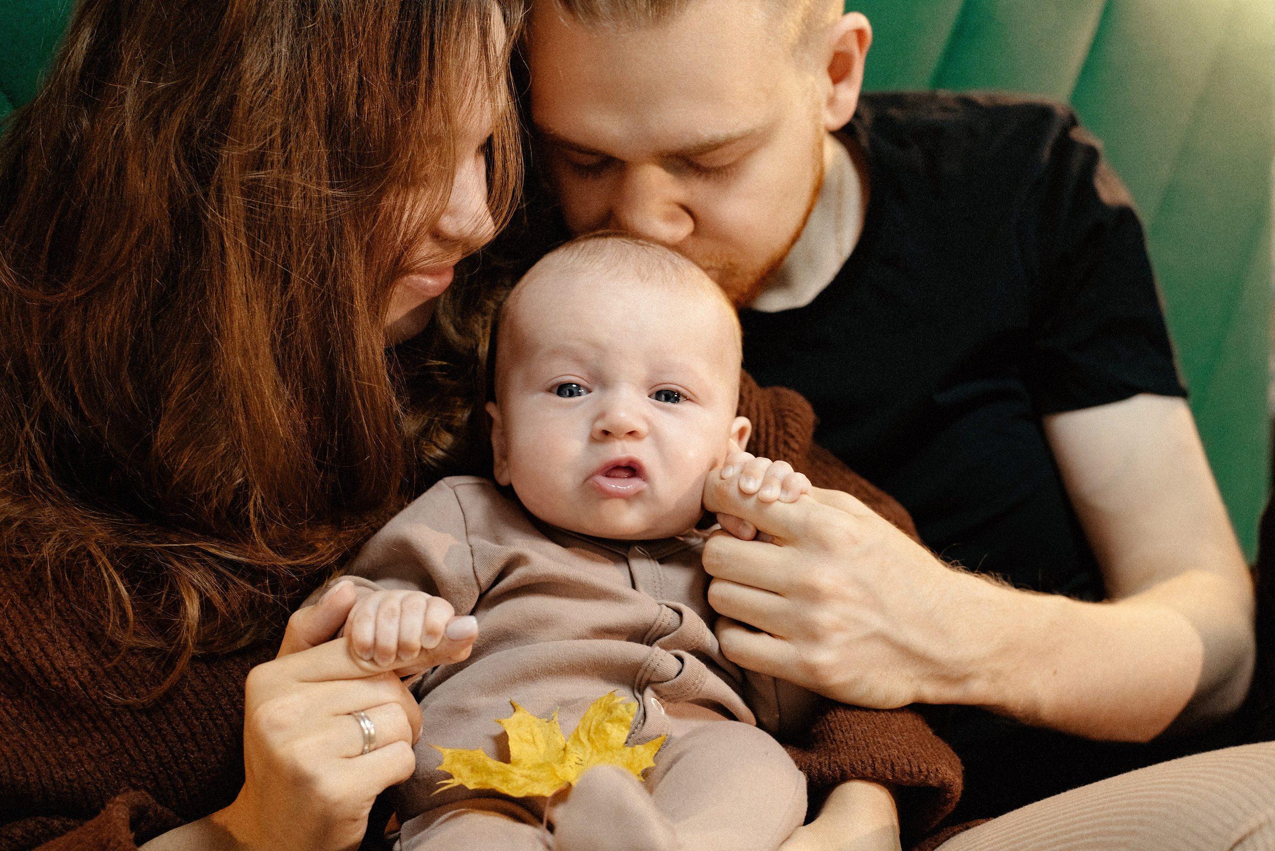 Олег Евгеньевич и его семья. Фотограф Шудра Яна