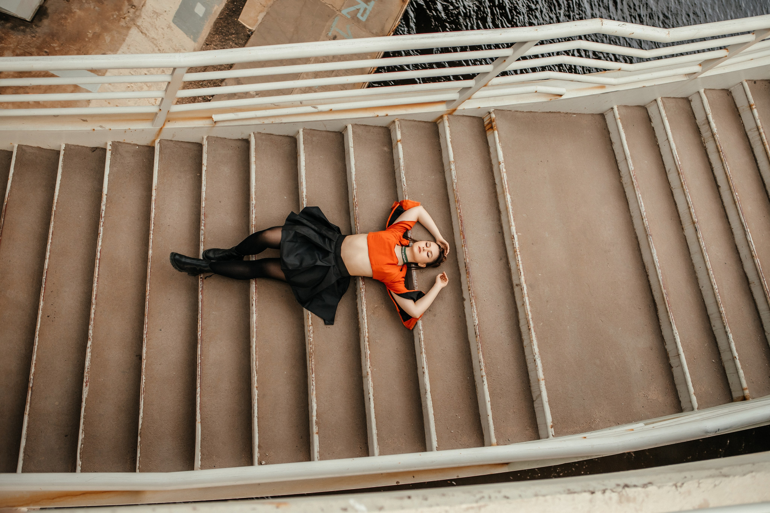 Анна — мост Бетанкура. Elena Sova — семейный и женский фотограф в Санкт-Петербурге