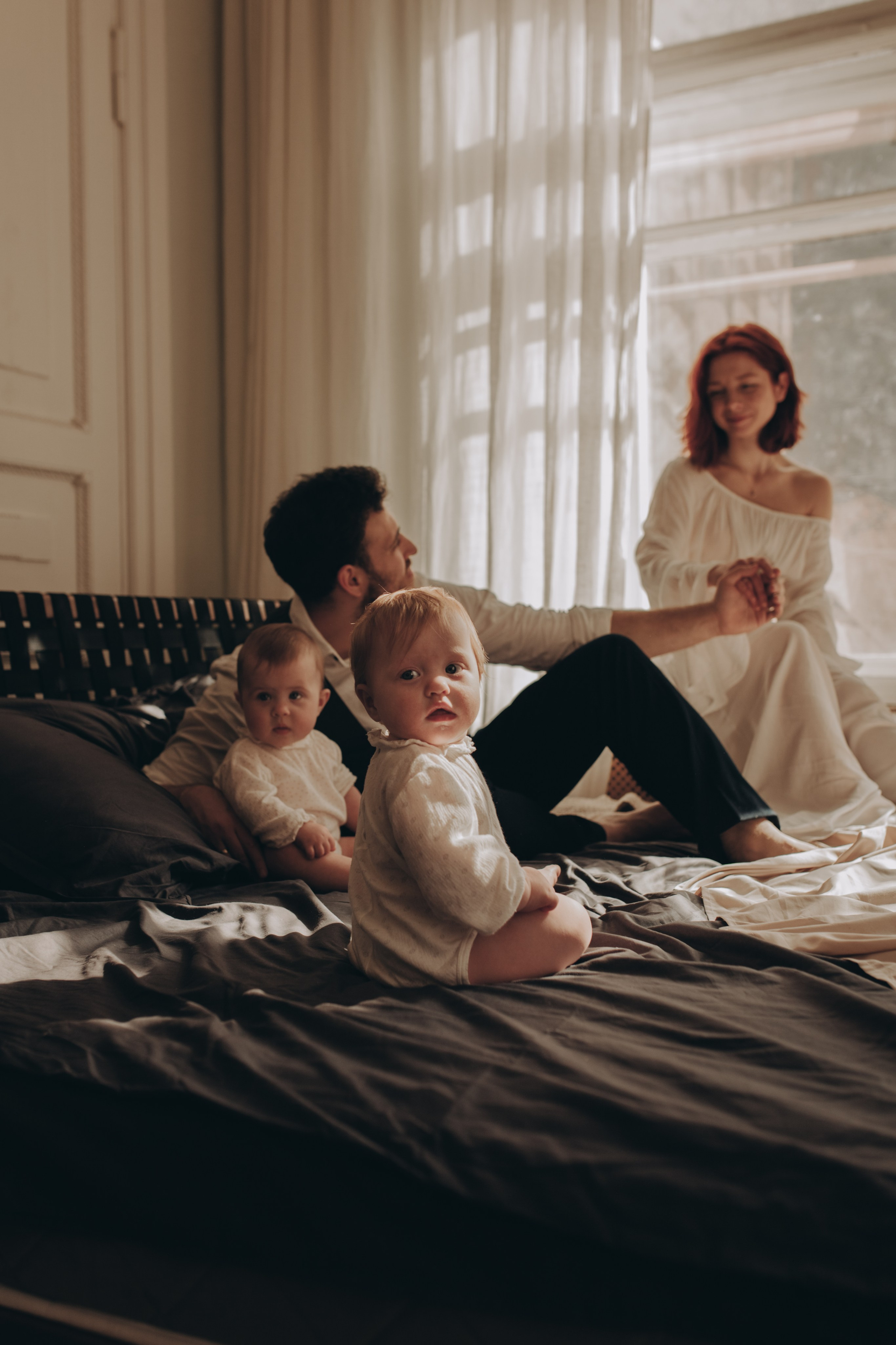 Маша, Саша и малышки. Семейный фотограф Полина Сарина Москва