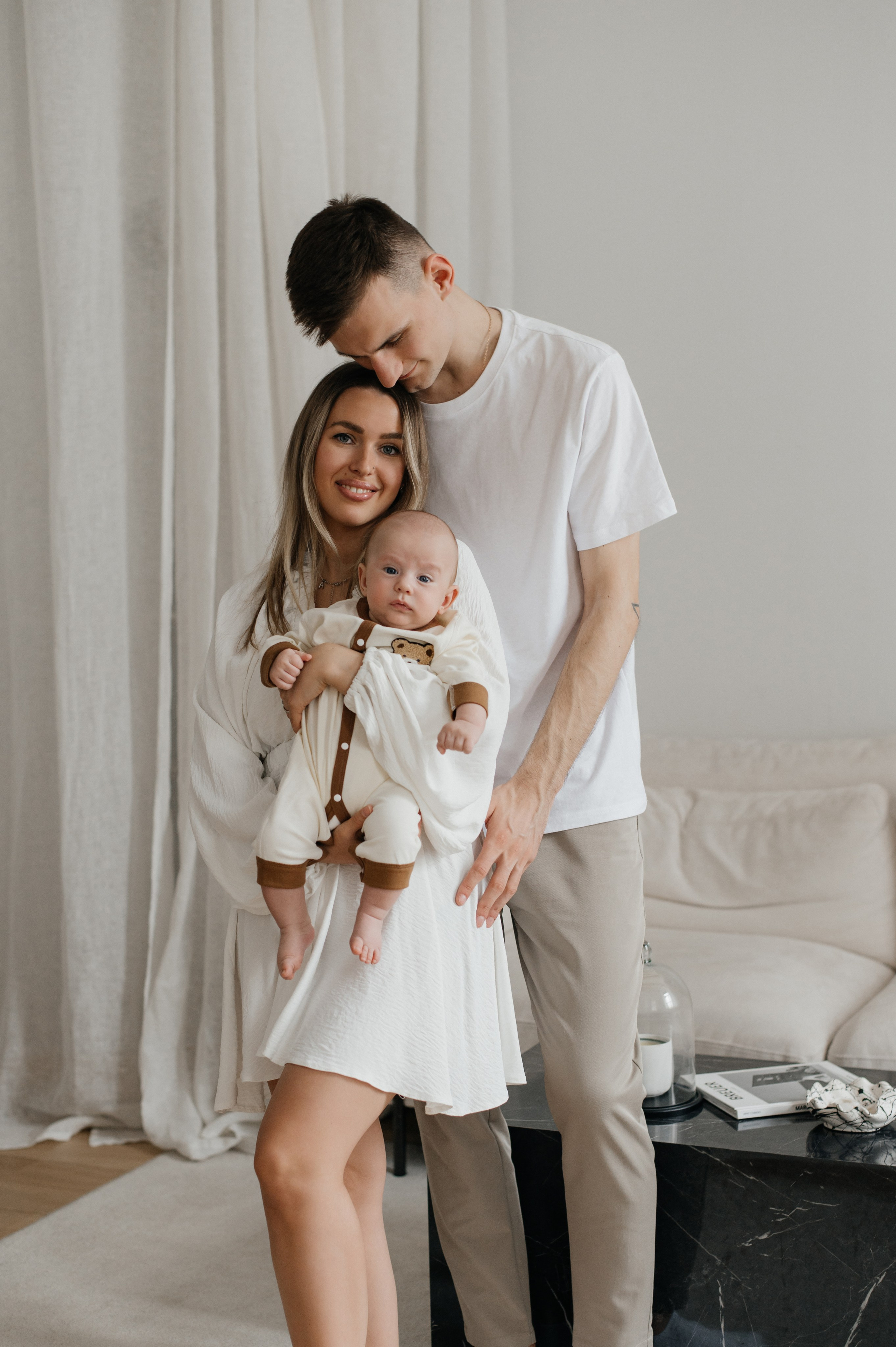 Семейная фотосессия с малышом. Семейный и свадебный фотограф в Москве Татьяна Николаева