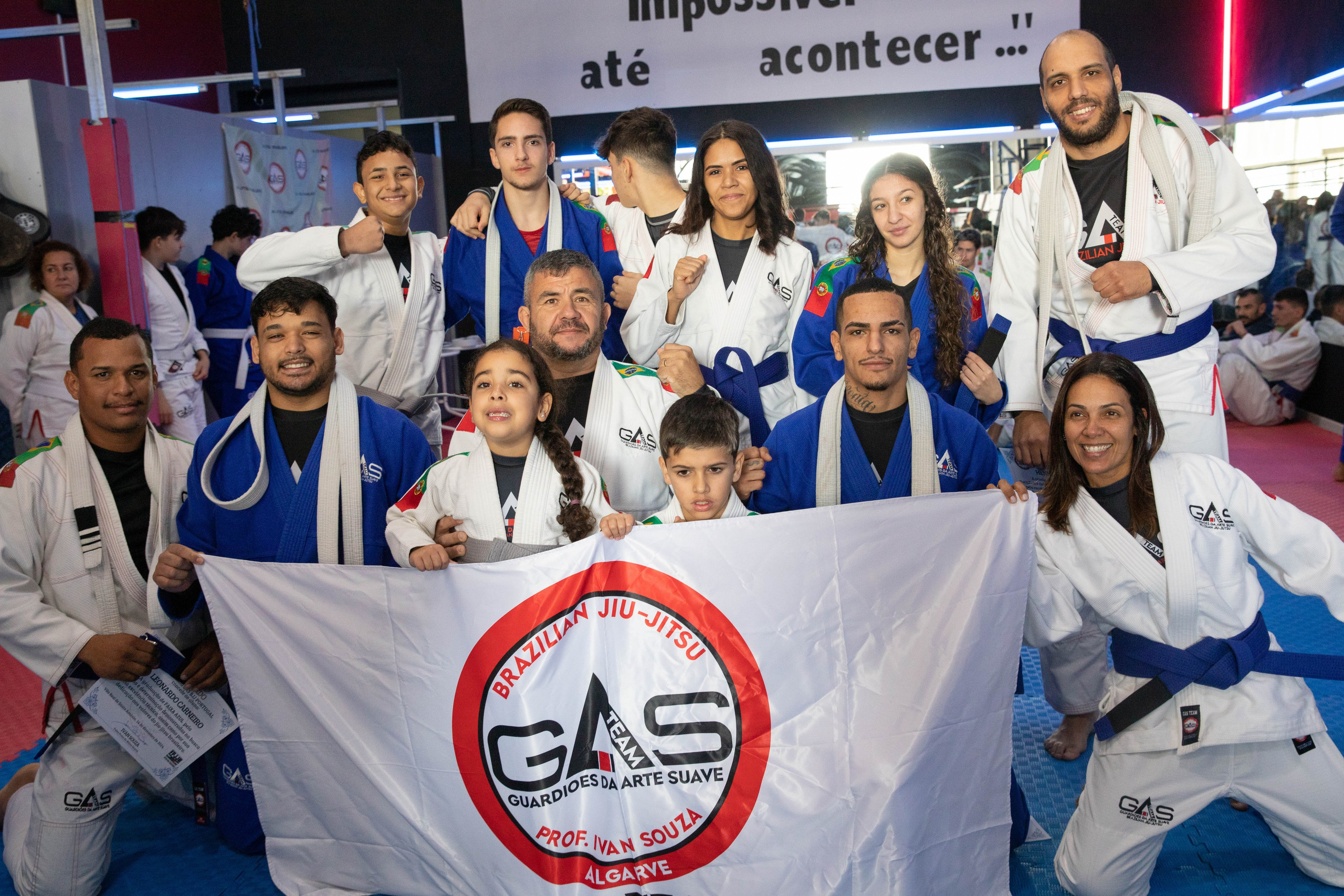 Award Ceremony for New Belts in Brazilian Jiu-Jitsu. GAS Team, Algarve. Captured by Oksana Lomnova