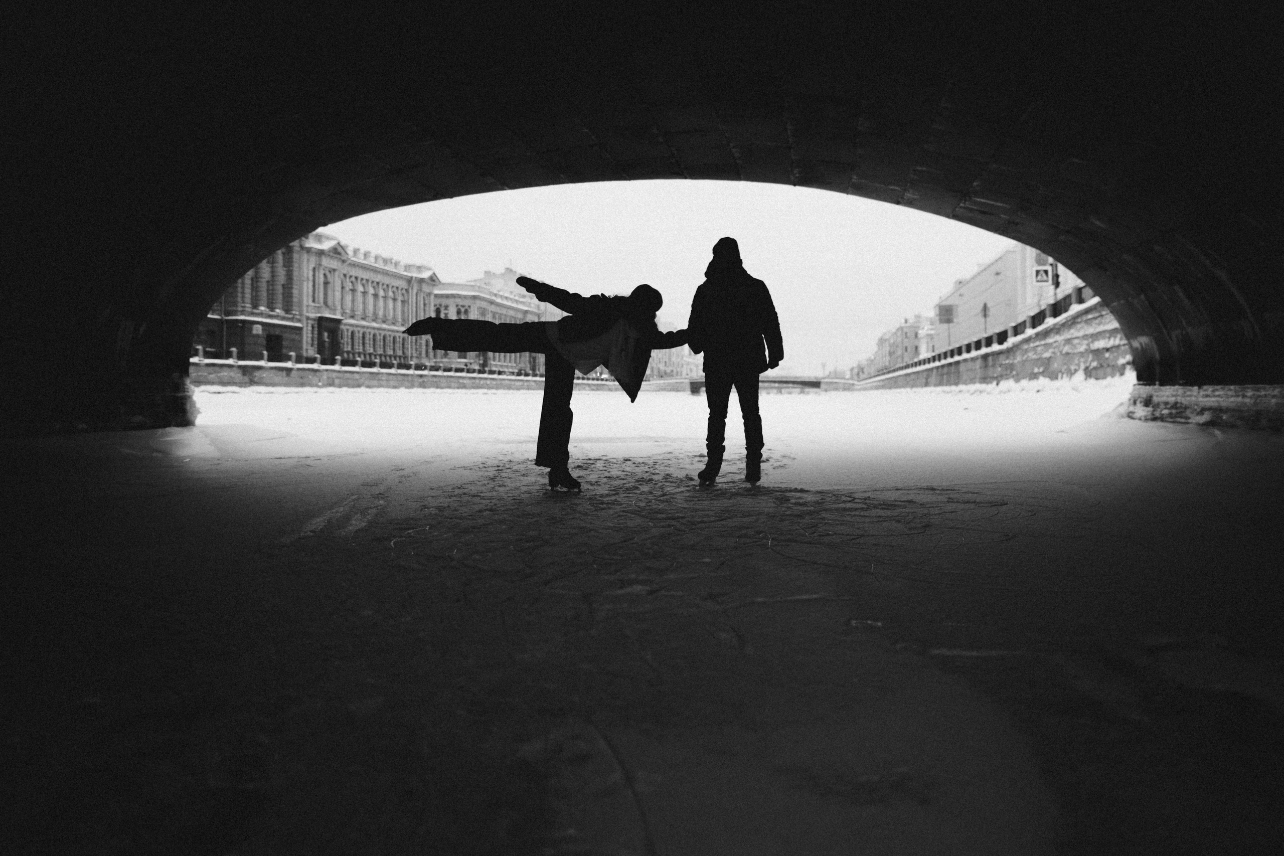 Зима на Фонтанке. Юлия Анисимова — свадебный и семейный фотограф в Санкт-Петербурге