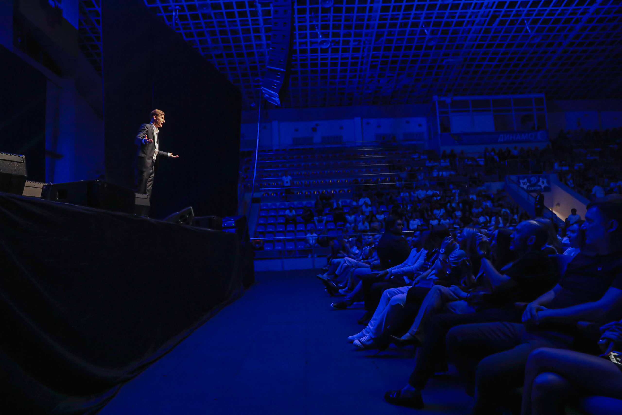«ПАВЕЛ ВОЛЯ STAND-UP». Photographer Viktoriya Markushina «My world throug»