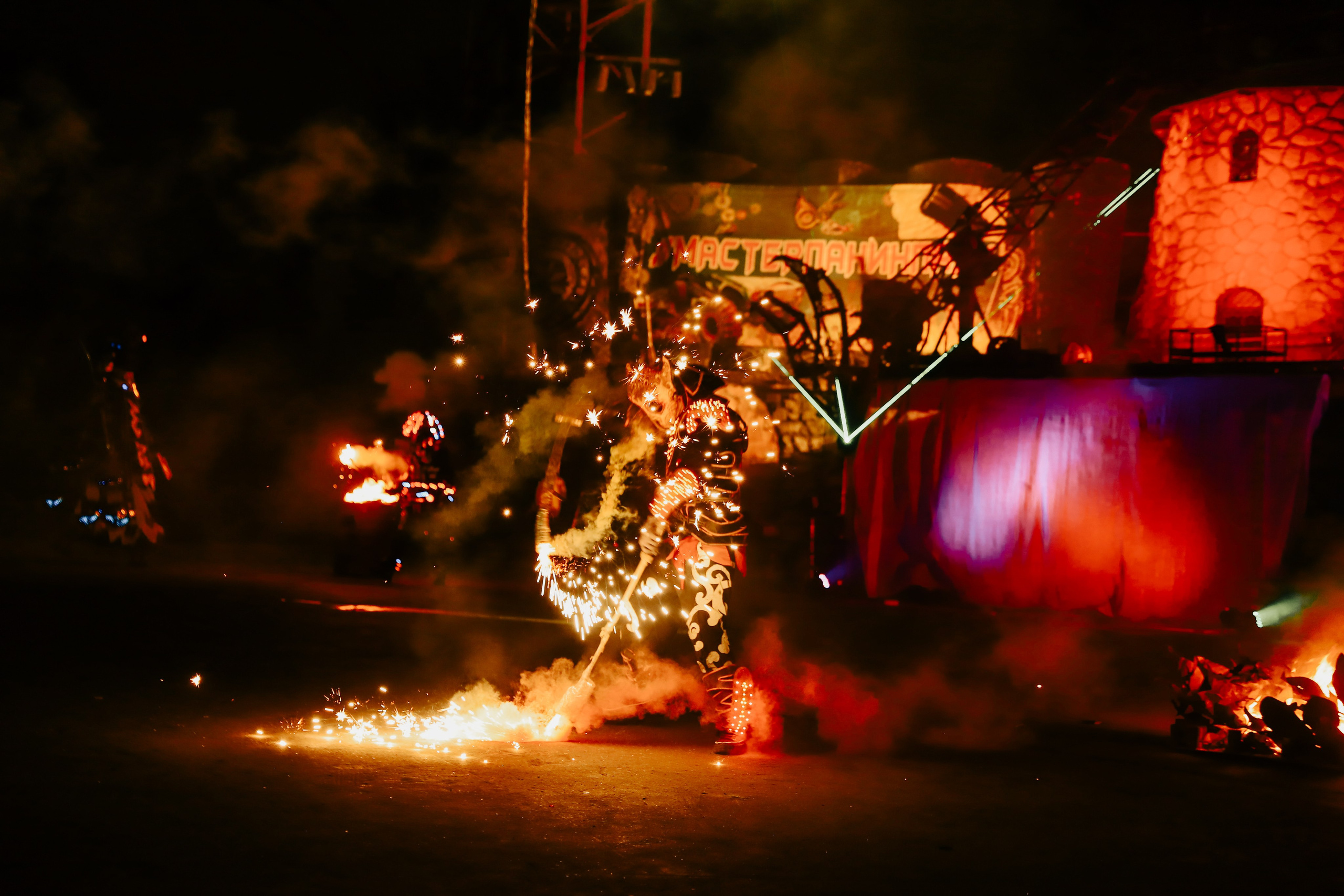 Вселенский фестиваль огня мастера Панина 2024, Москва