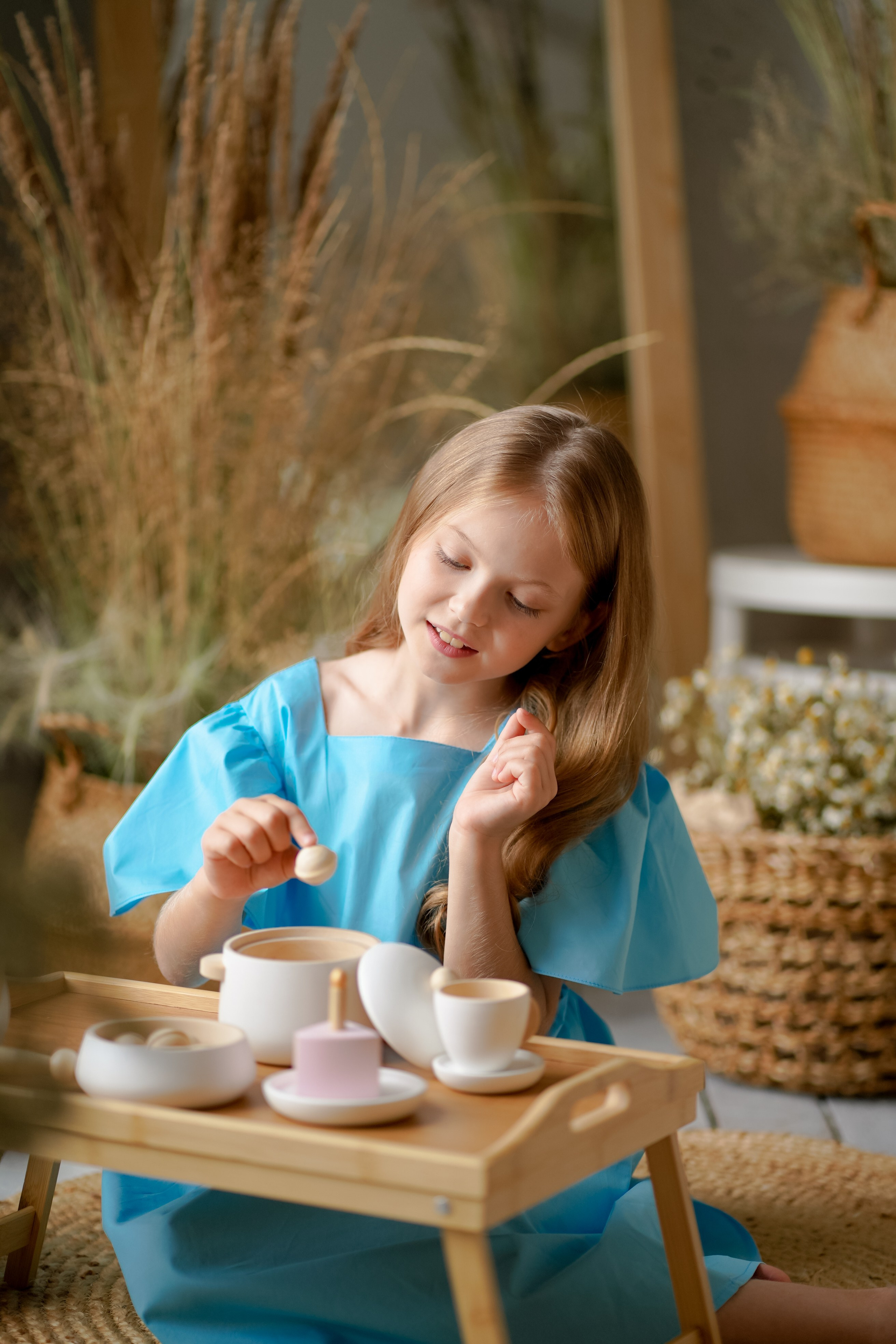 Кира с подсолнухами. Фотограф Татьяна Митрофанова