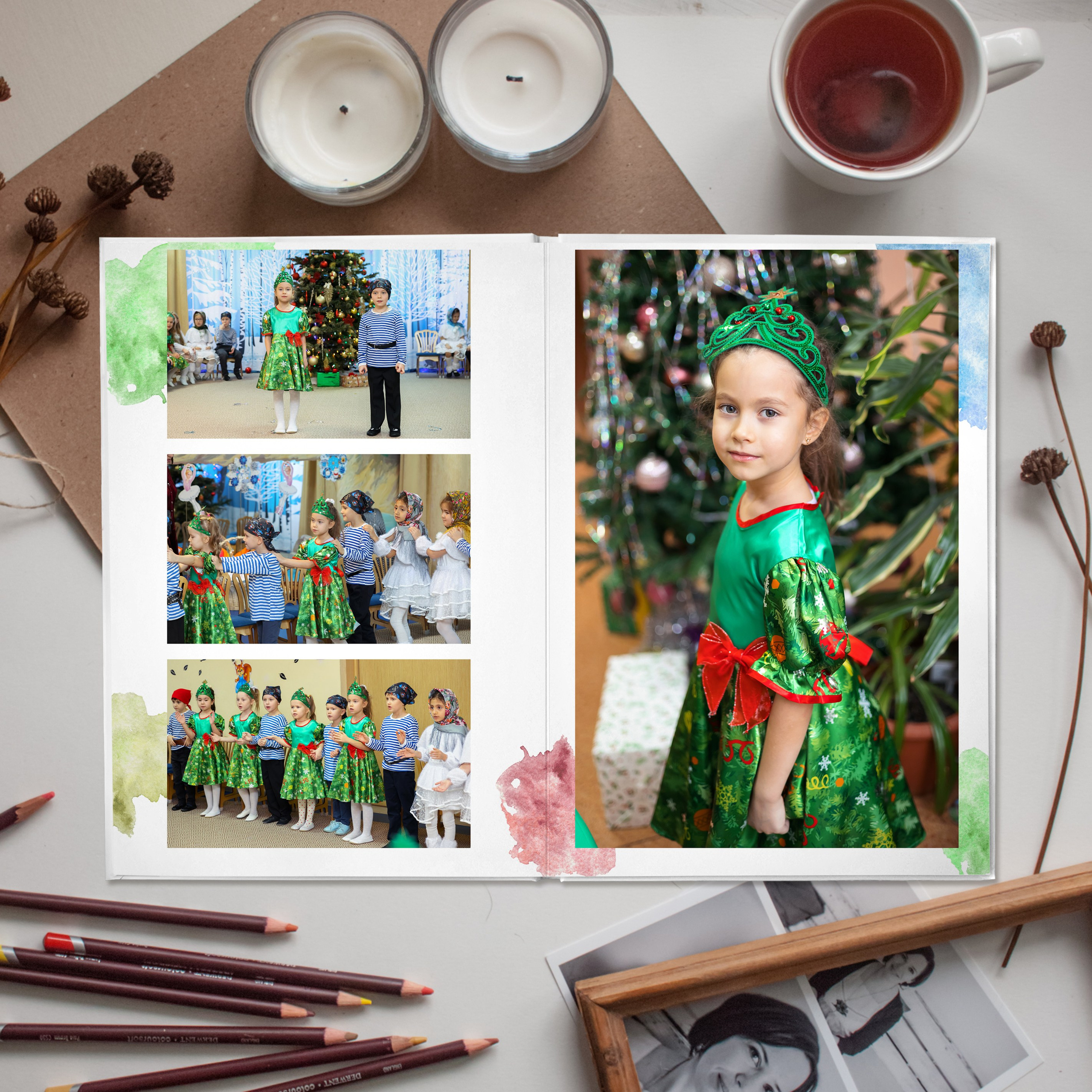 Примеры альбомов в Детский сад. Фотограф г. Москва Олеся Пантелеева