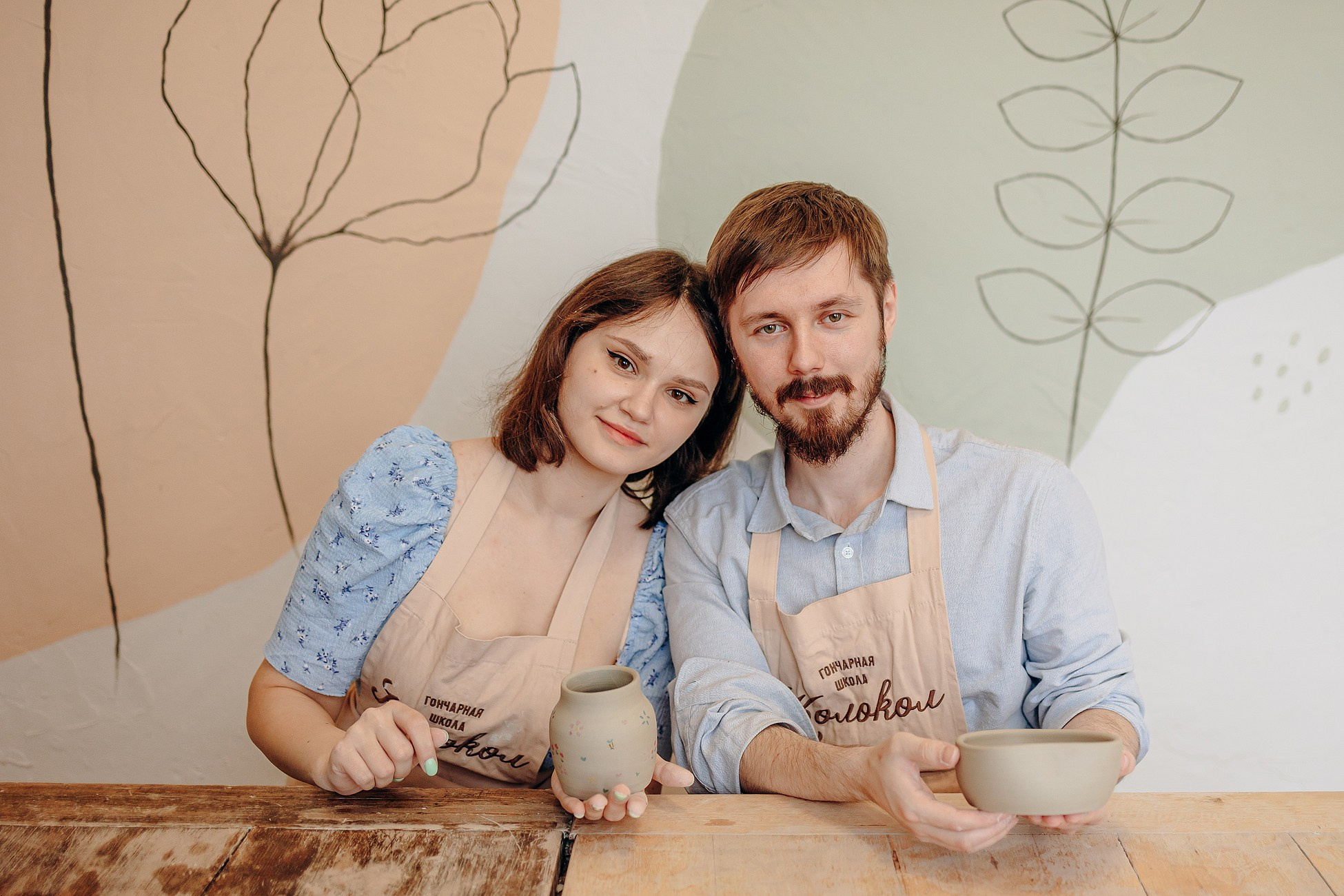 Свидание в гончарной мастерской. Семейный фотограф в Пензе Мария Левина