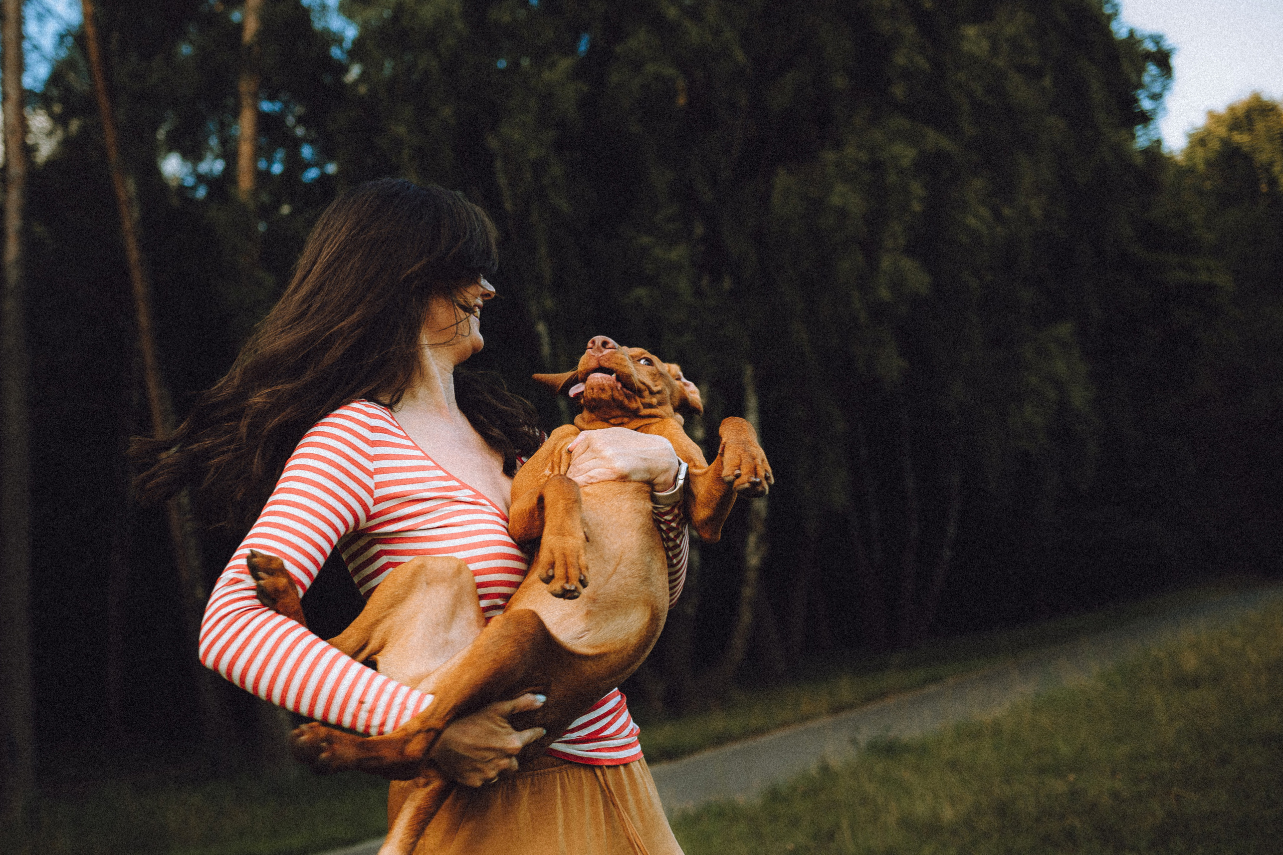 Катя, Артем и Руби