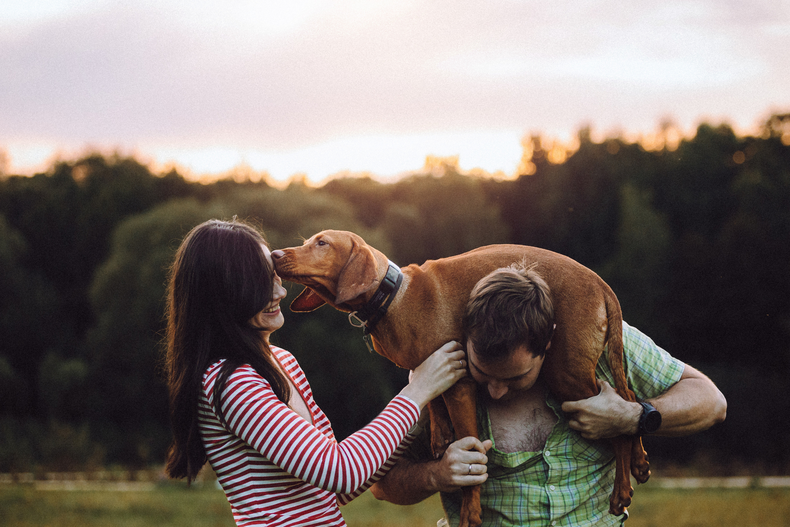 Катя, Артем и Руби