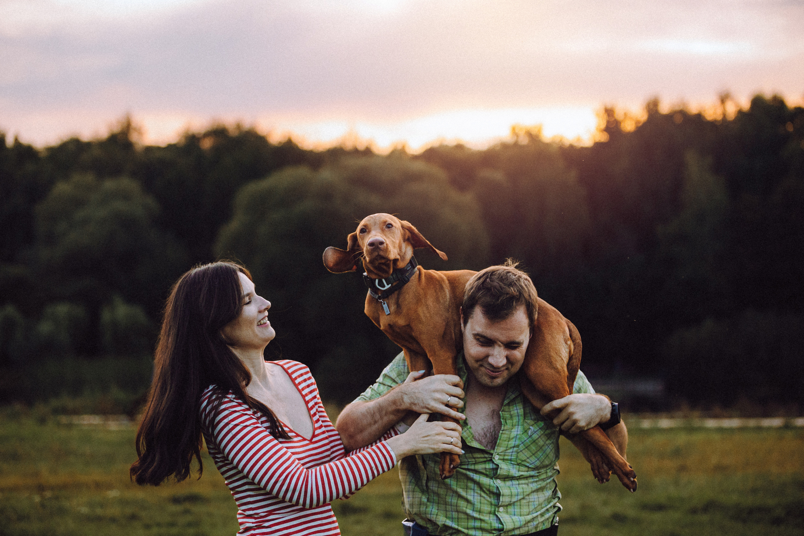 Катя, Артем и Руби