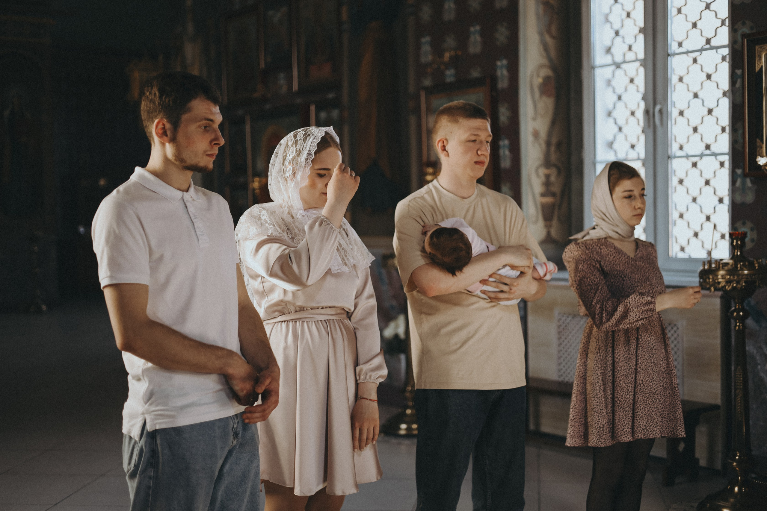 Крещение Агаты. Фотограф Мария Лаенко