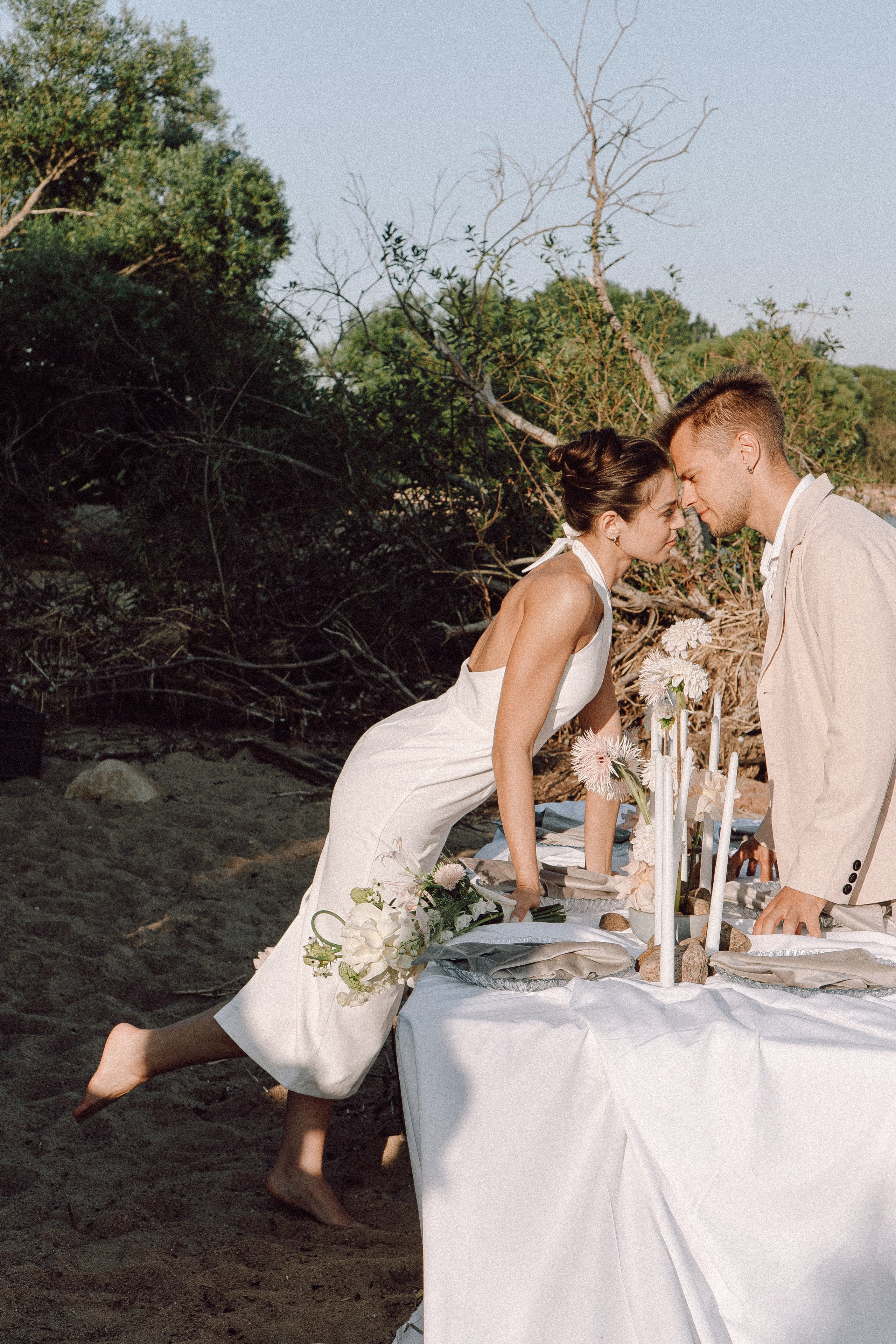 СВАДЕБНАЯ ФОТОСЕССИЯ ВЫЕЗДНОЙ ЦЕРЕМОНИИ (ФИНСКИЙ ЗАЛИВ). Профессиональный фотограф, Санкт-Петербург — Виктория Богомолова