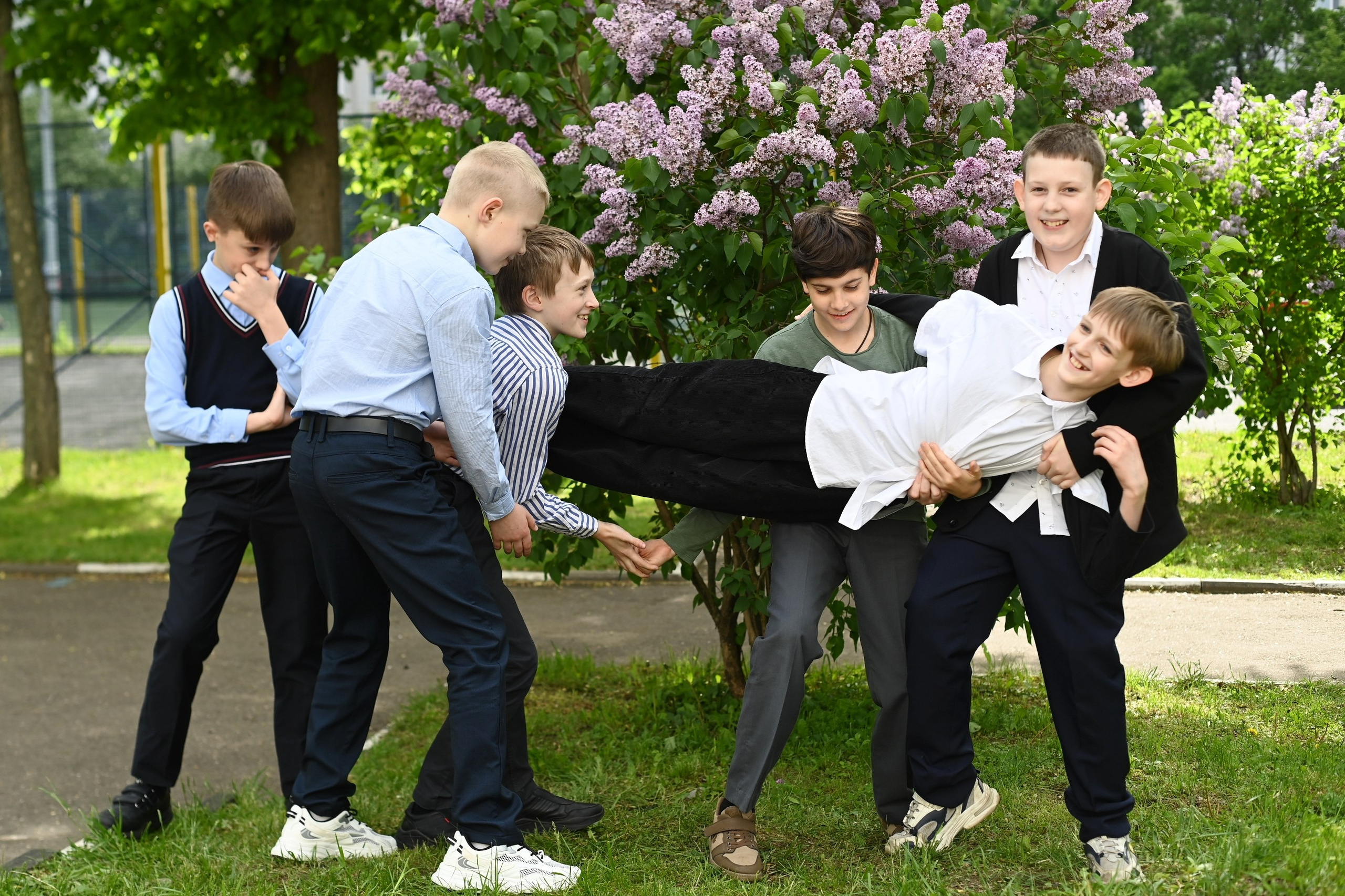 Ежегодная майская фотосъёмка школьников. Свадебный и семейный фотограф в Москве Ирина Гончарова