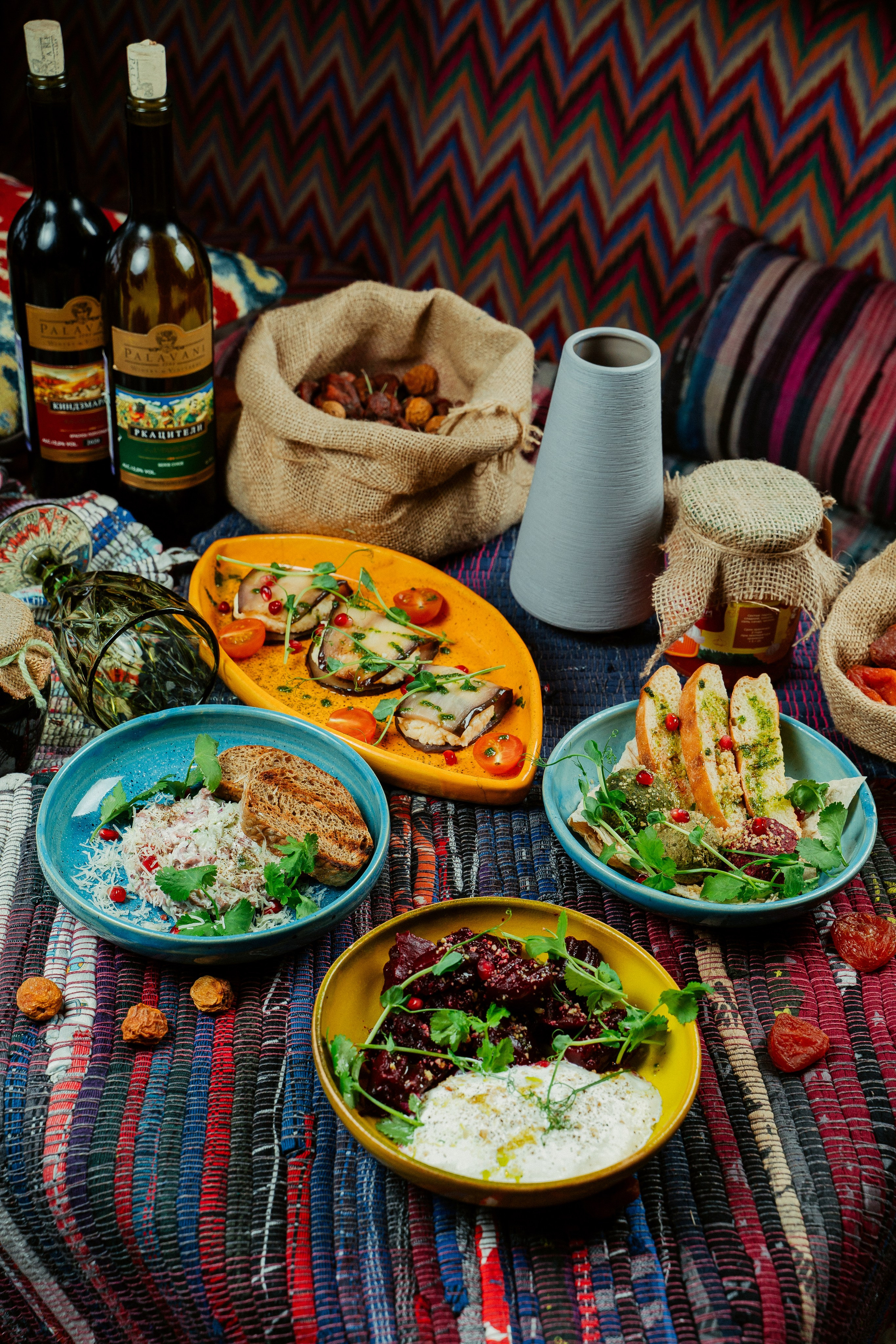 Меню для ресторана Квели. Фотограф Никита Анкудинов. Москва — Чебоксары — Казань