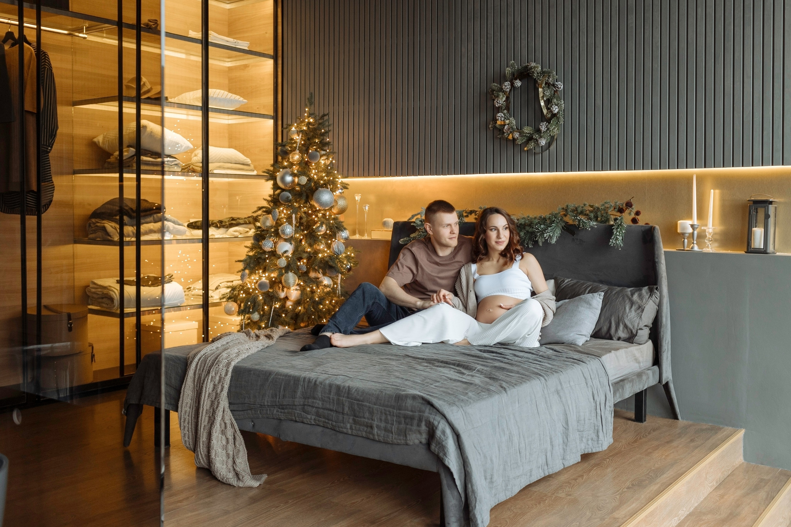 Фотосессия беременности. Фотосессии в фотостудии Мимика Москва