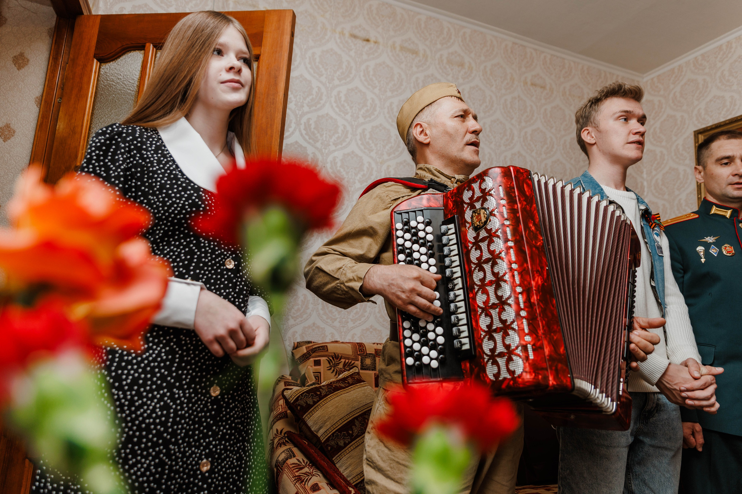 ПОЗДРАВЛЕНИЕ ВЕТЕРАНОВ ВЕЛИКОЙ ОТЕЧЕСТВЕННОЙ ВОЙНЫ. РЕПОРТАЖНЫЙ ФОТОГРАФ НИЖНИЙ НОВГОРОД Игнатьева Виктория
