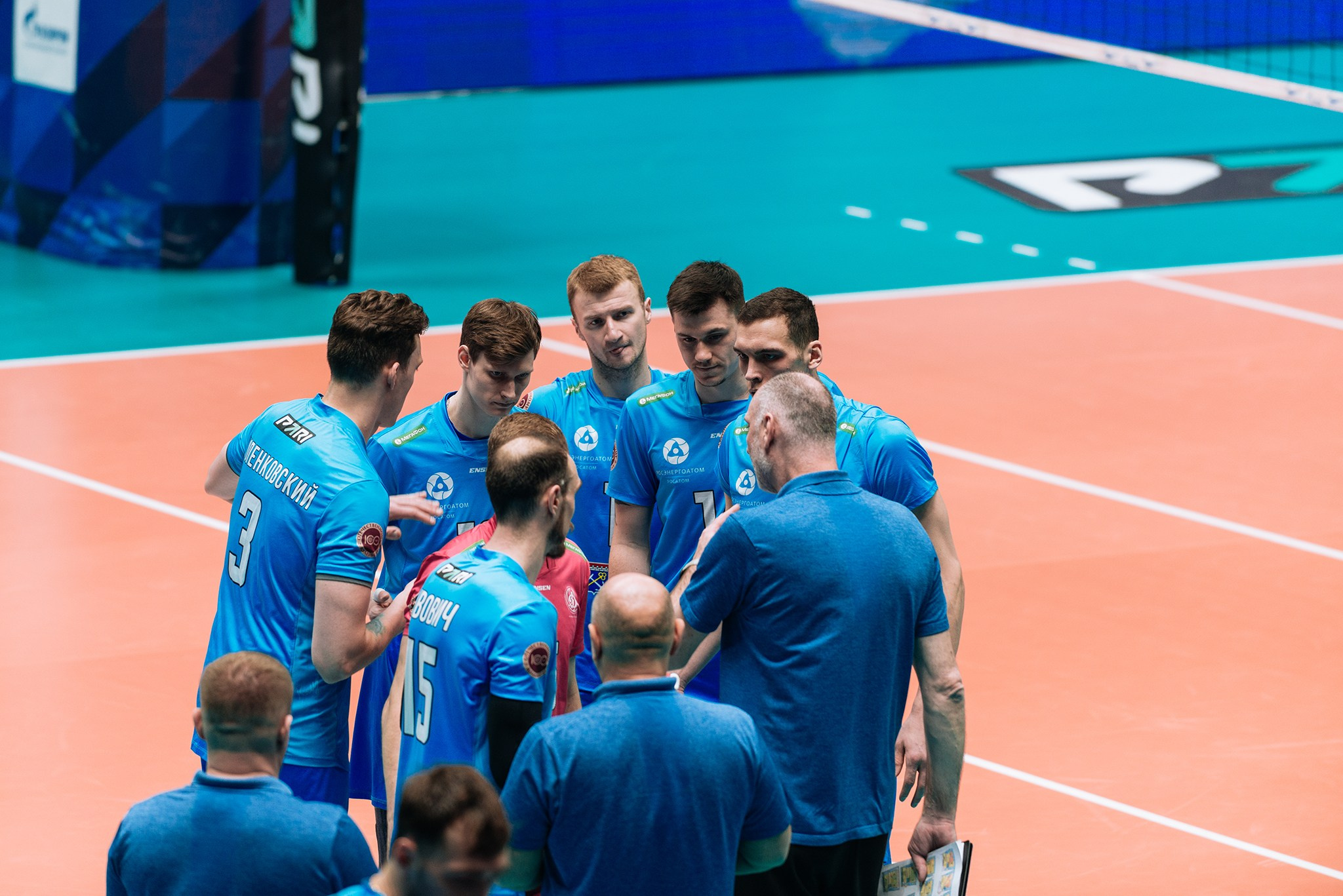 Зенит — Динамо-ЛО. Чемпионат России по волейболу. Февраль 24. Репортажный фотограф в Санкт-Петербурге Анастасия Клёпова