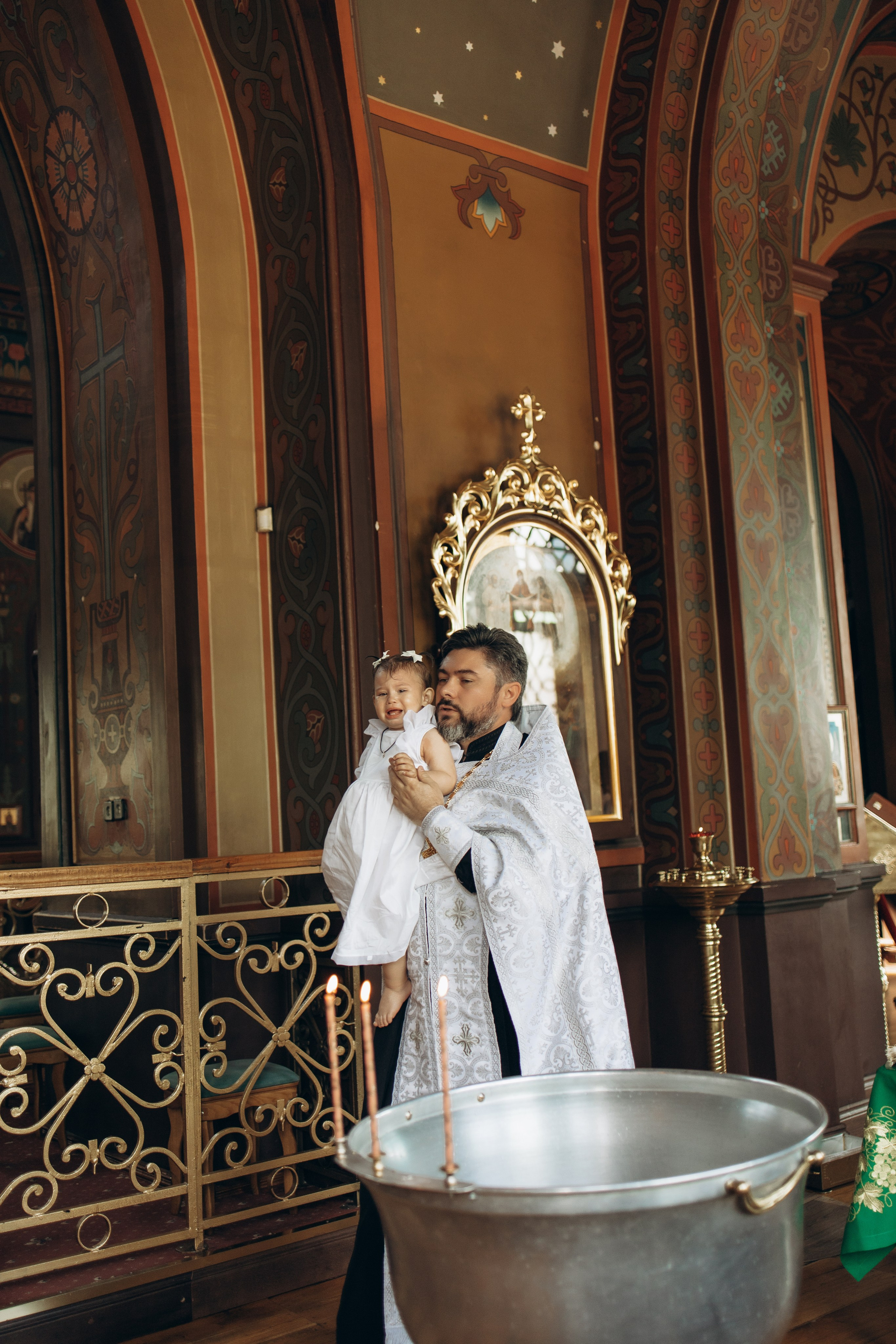 Крещение Стефании. Самый теплый фотограф в Краснодаре Рябоконь Ксения