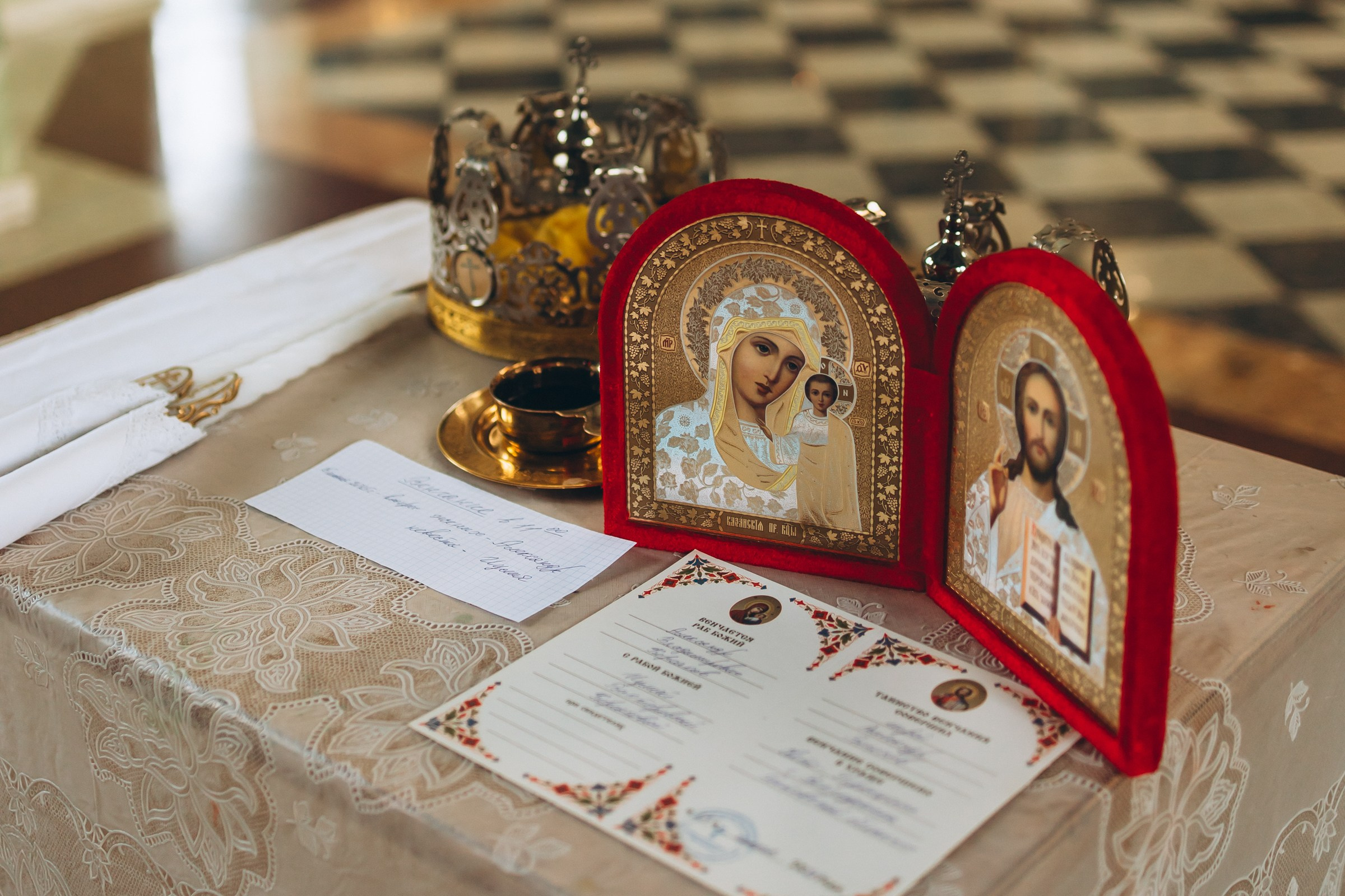 Венчание Александра и Юлии. Семейный фотограф в Волгодонске Краченцева Анна