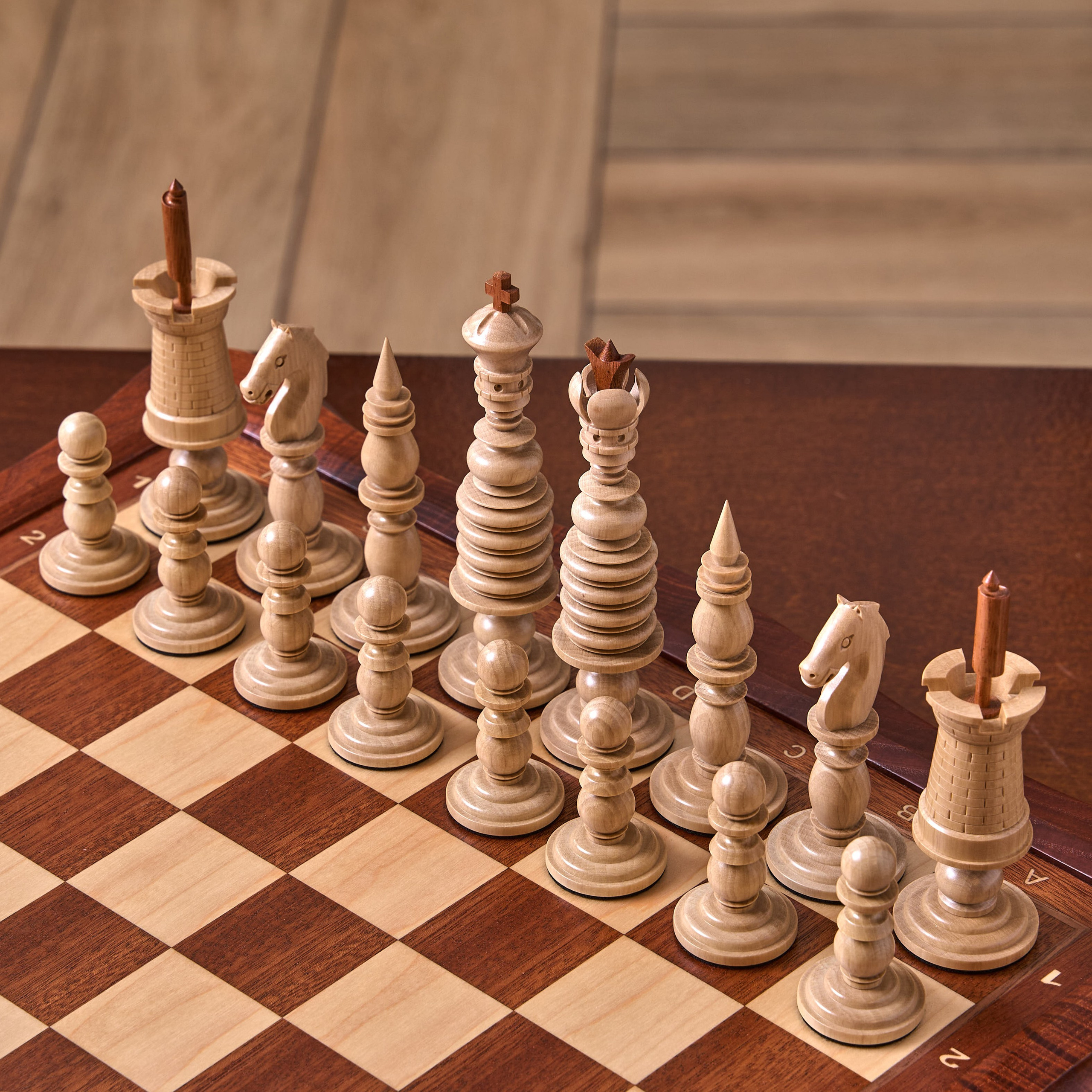 Рекламная съемка шахмат KADUN. Предметный и интерьерный фотограф Василий Блинов