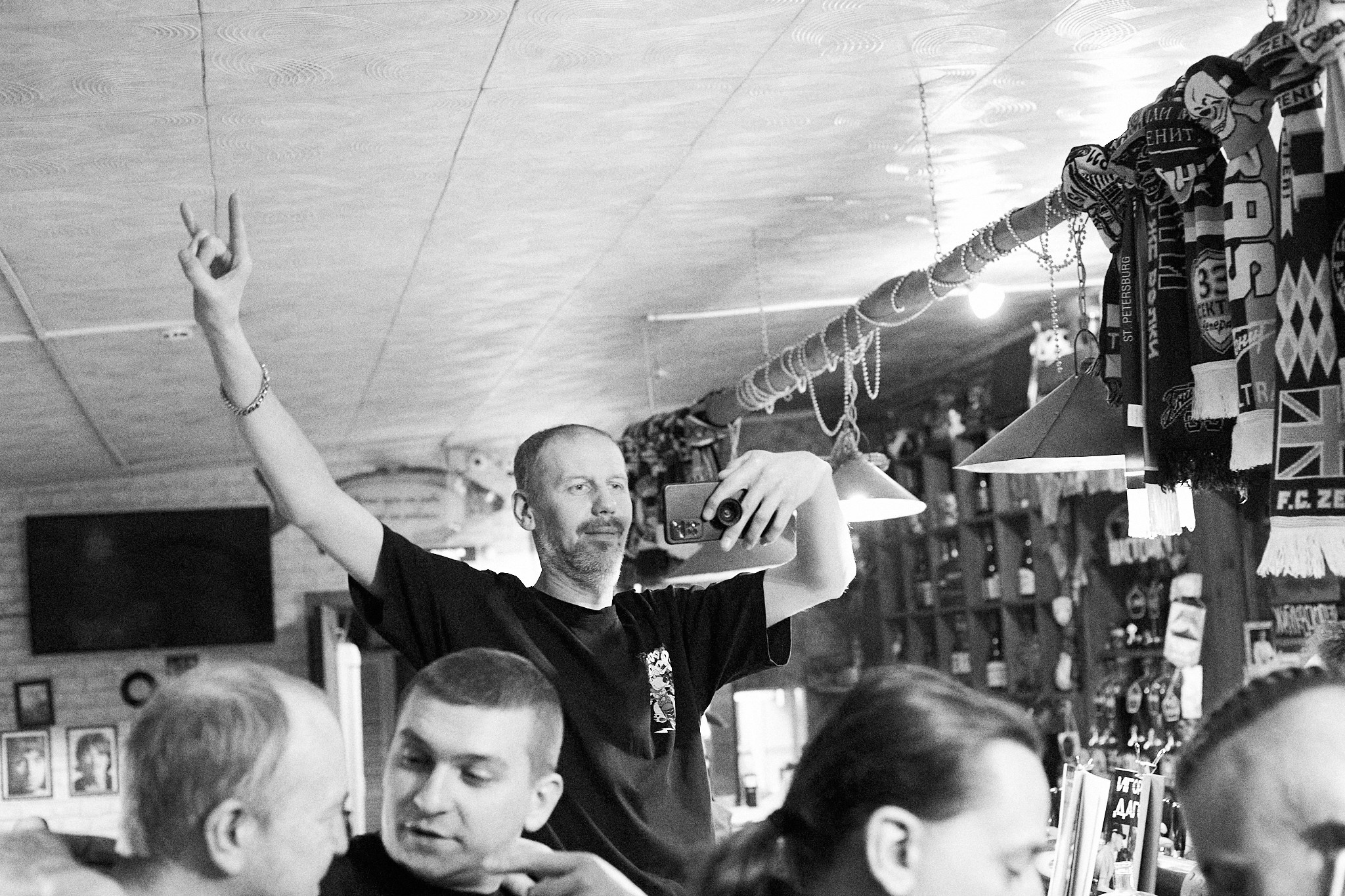 15/02/25 Игорь Дагон в баре Килька (Пушкин). Фотограф Мария Байц в Санкт-Петербурге и по всей России
