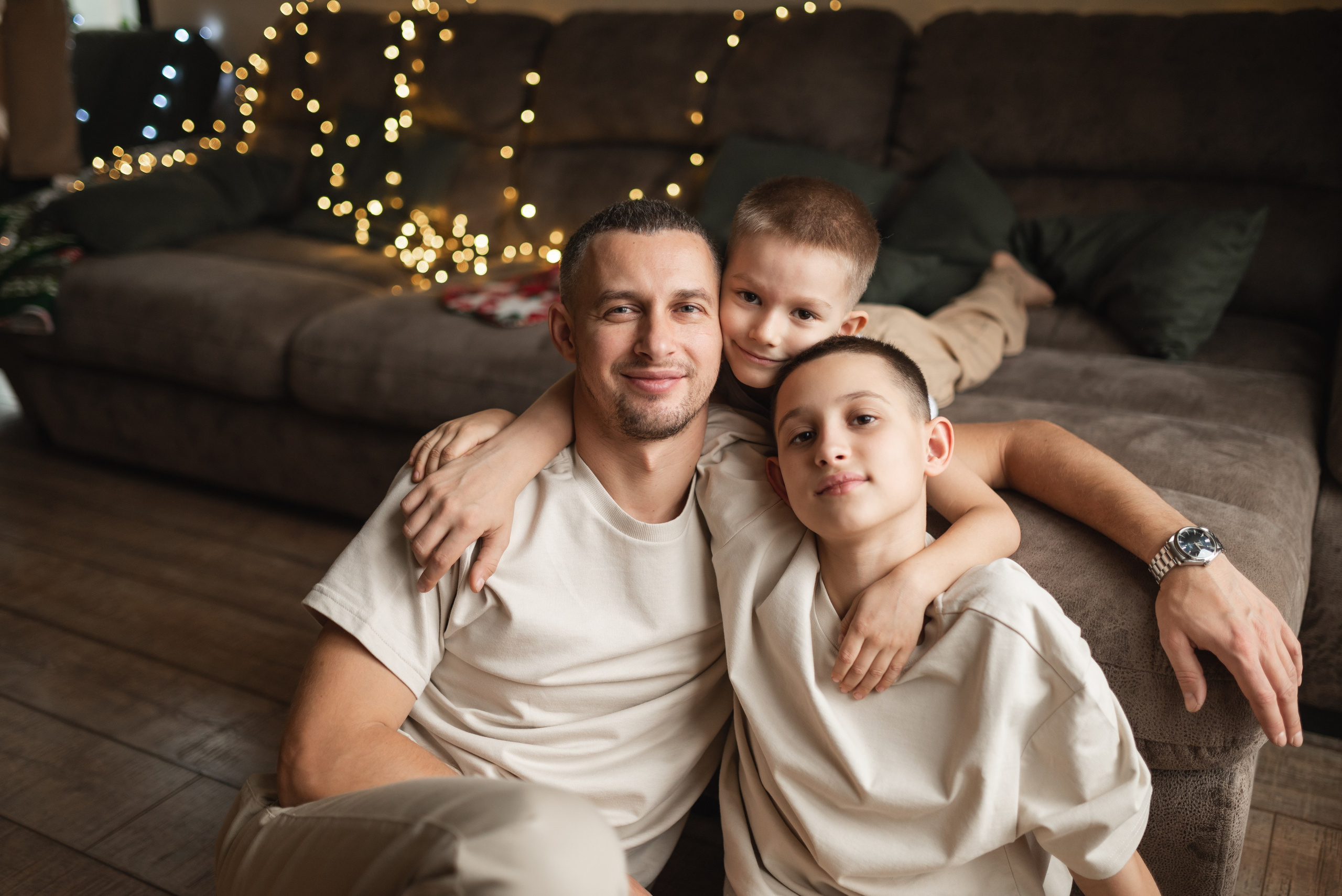 Оксана Сергей Ваня и Егор. Семейный фотограф Ирина Сгибнева