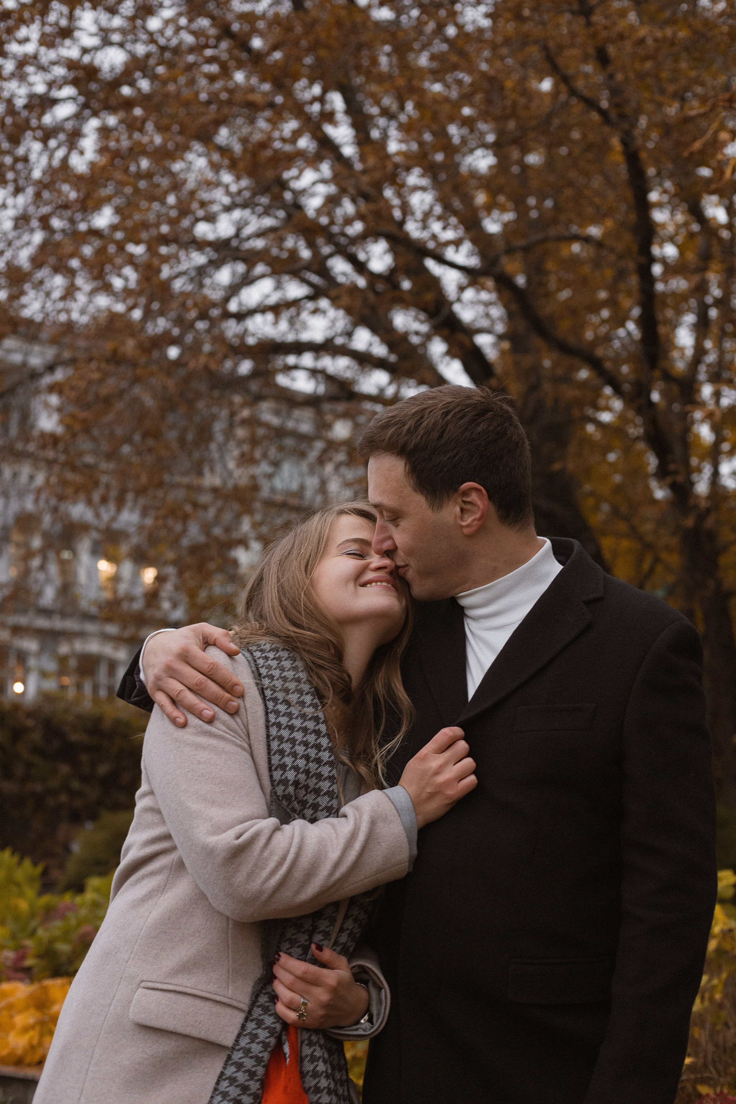 Осенняя прогулка. Свадебный и портретный фотограф в Москве Мария Кравченко