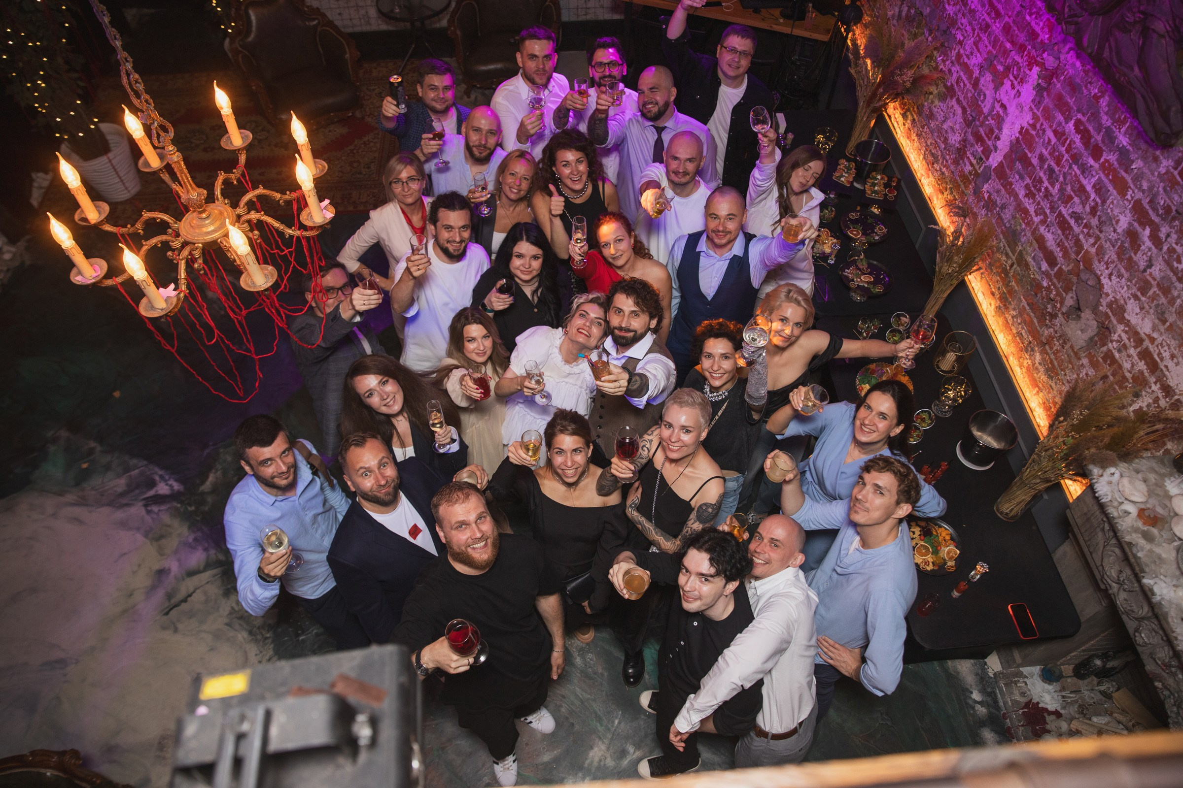 Свадебная вечеринка в Лофте. Свадебный и портретный фотограф в Москве Мария Кравченко