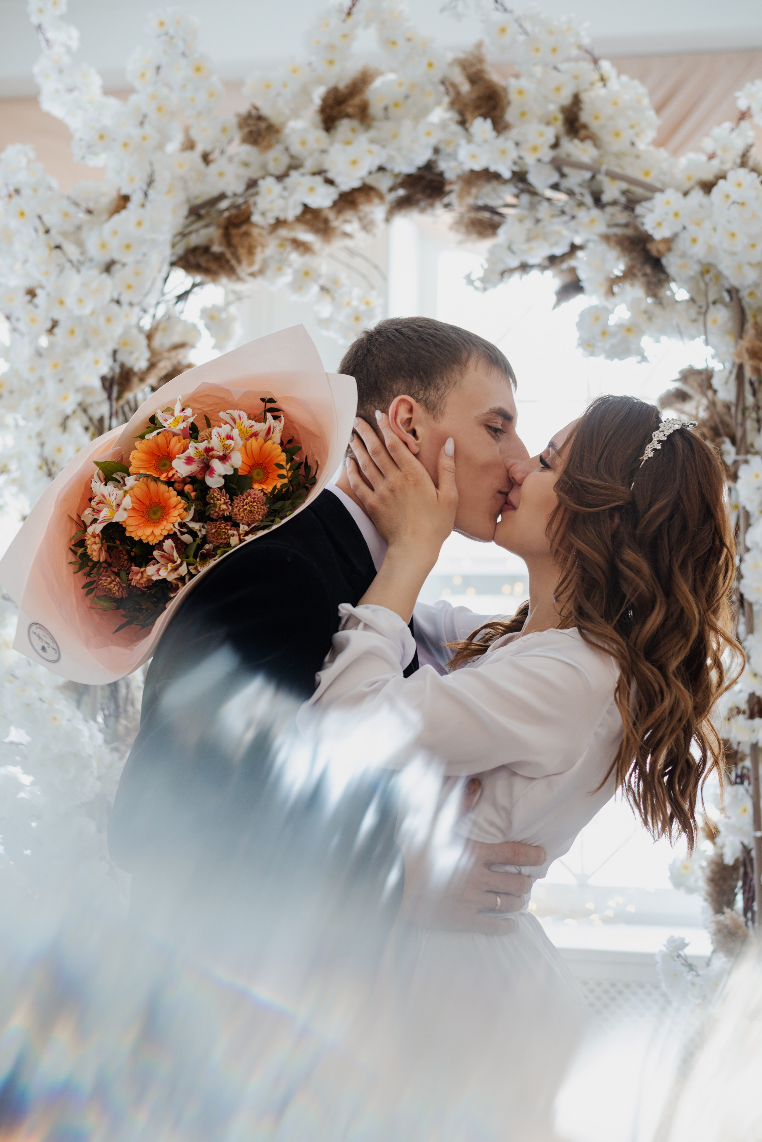 Свадебная фотосессия в студии