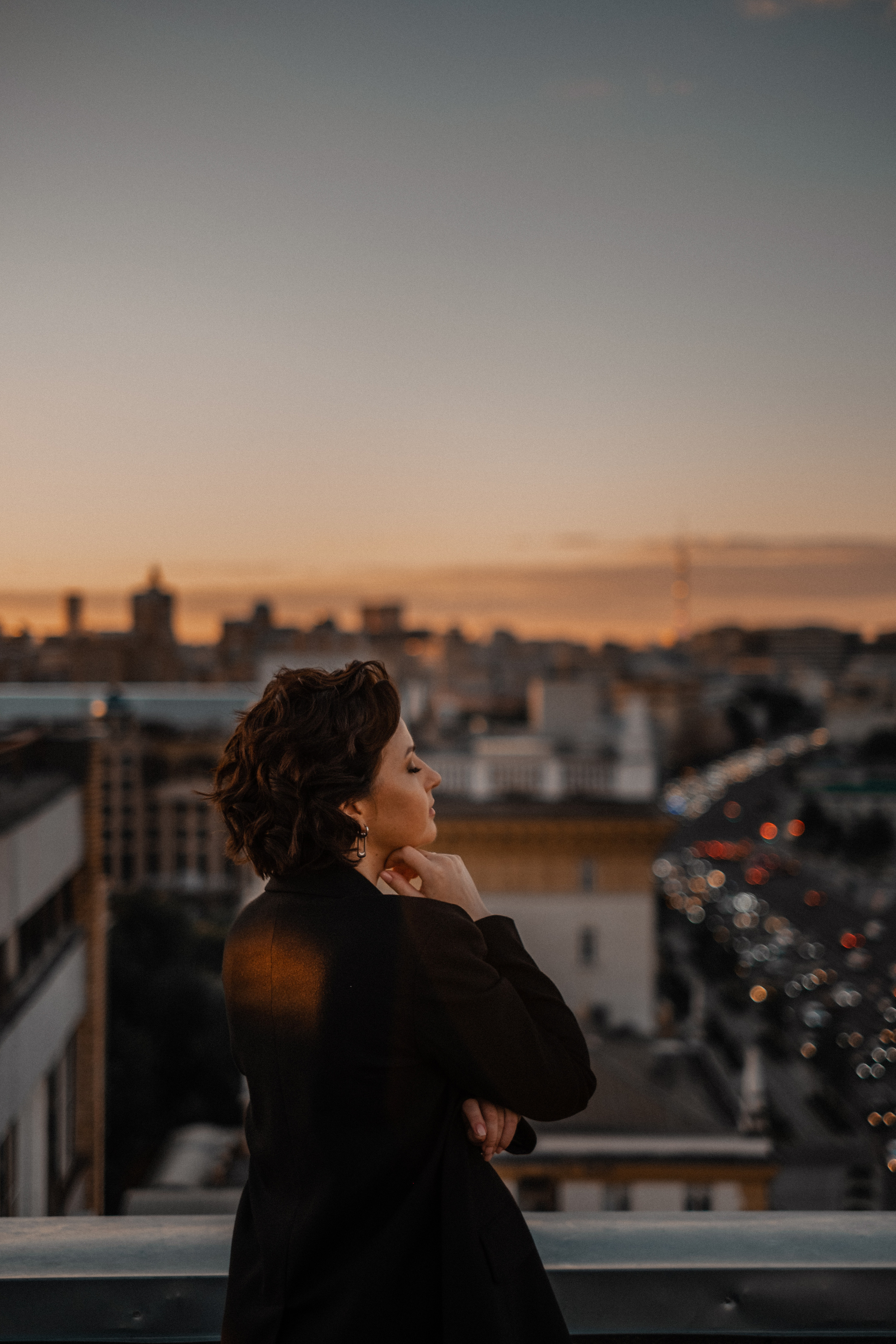 На крыше. Life style фотограф в Москве Ирина Кикина. Стильная фотосессия