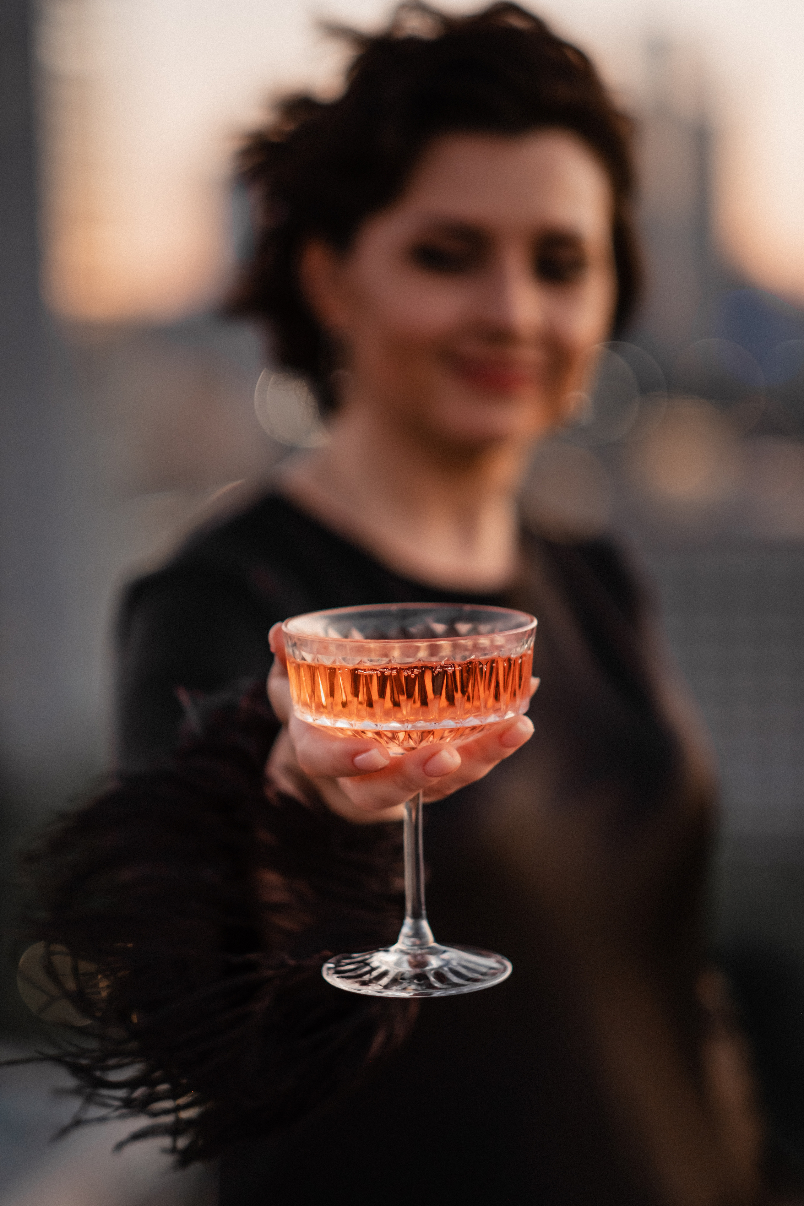 На крыше. Life style фотограф в Москве Ирина Кикина. Стильная фотосессия