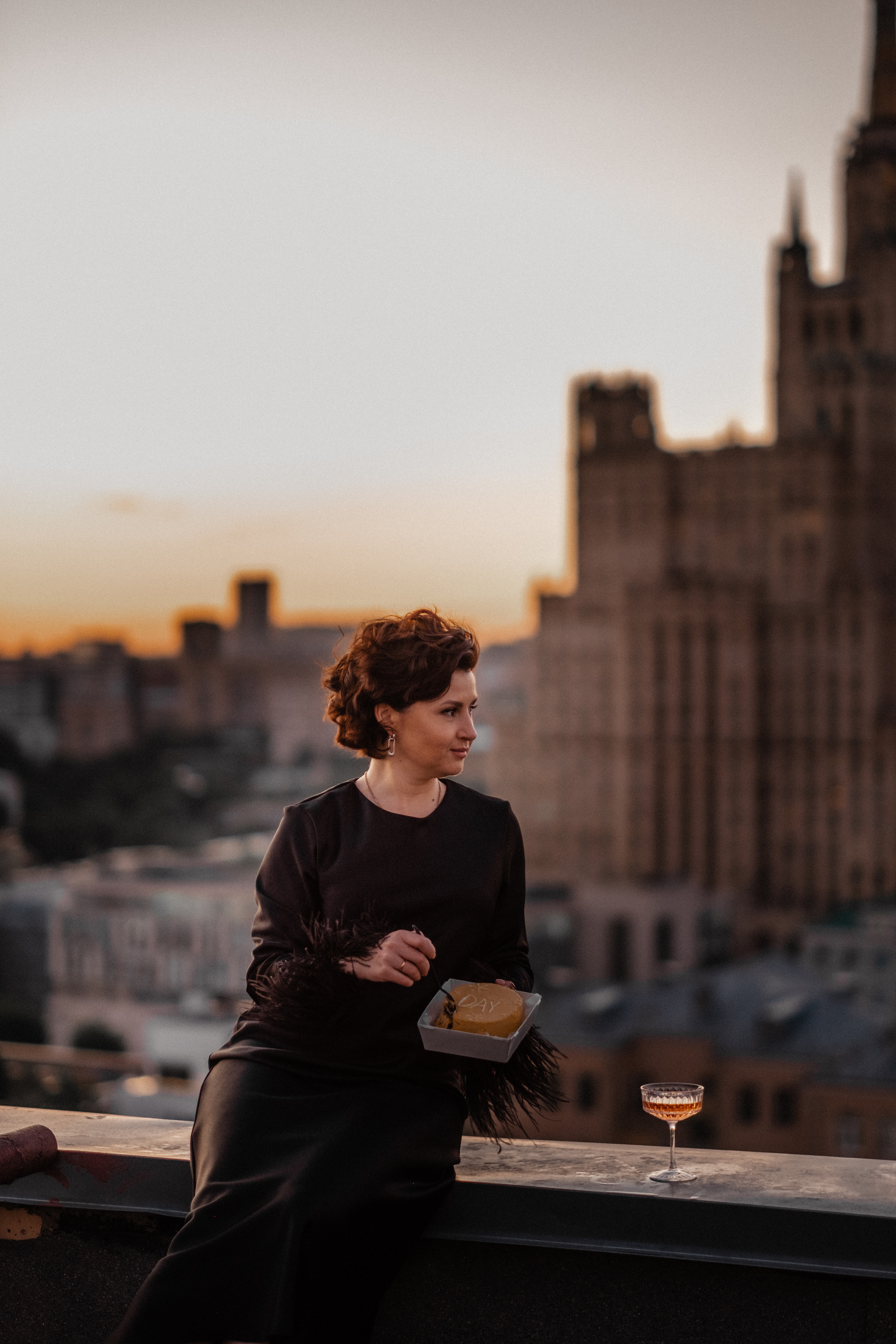 На крыше. Life style фотограф в Москве Ирина Кикина. Стильная фотосессия