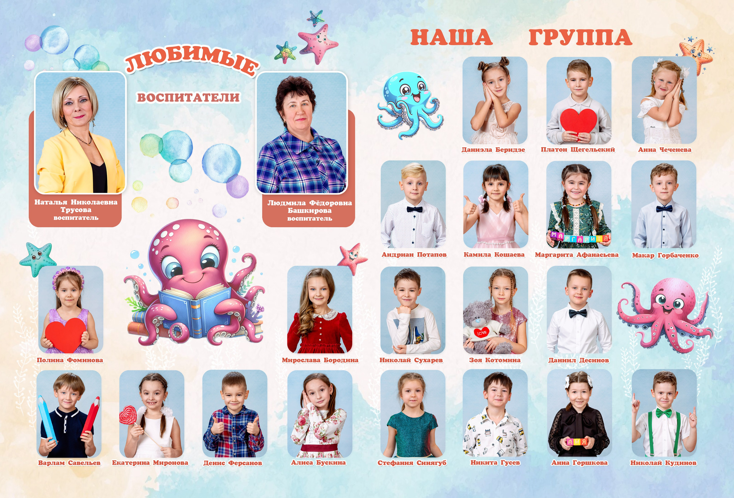 АЛЬБОМ «ОСЬМИНОЖКИ». Выпускные альбомы для сада и школы в Москве