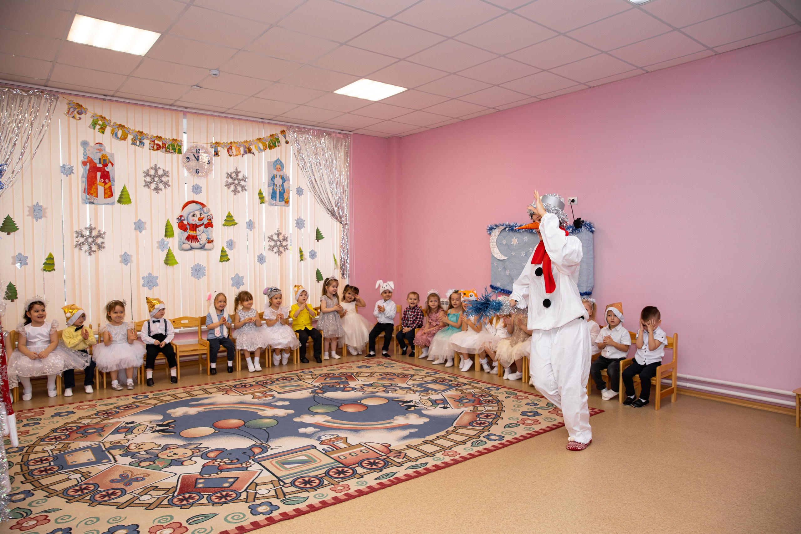 Новогодний утренник Полисадик. Фотограф в Железнодорожном и Балашихе