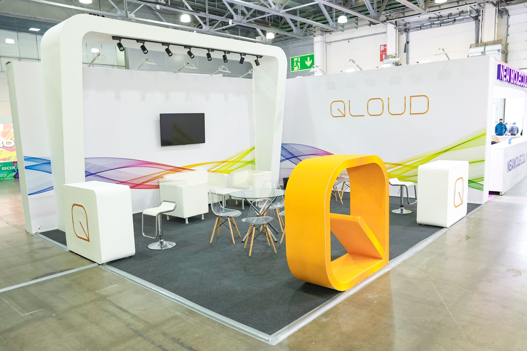 Застройка Vape Club Show. Фотограф Дарья Попова