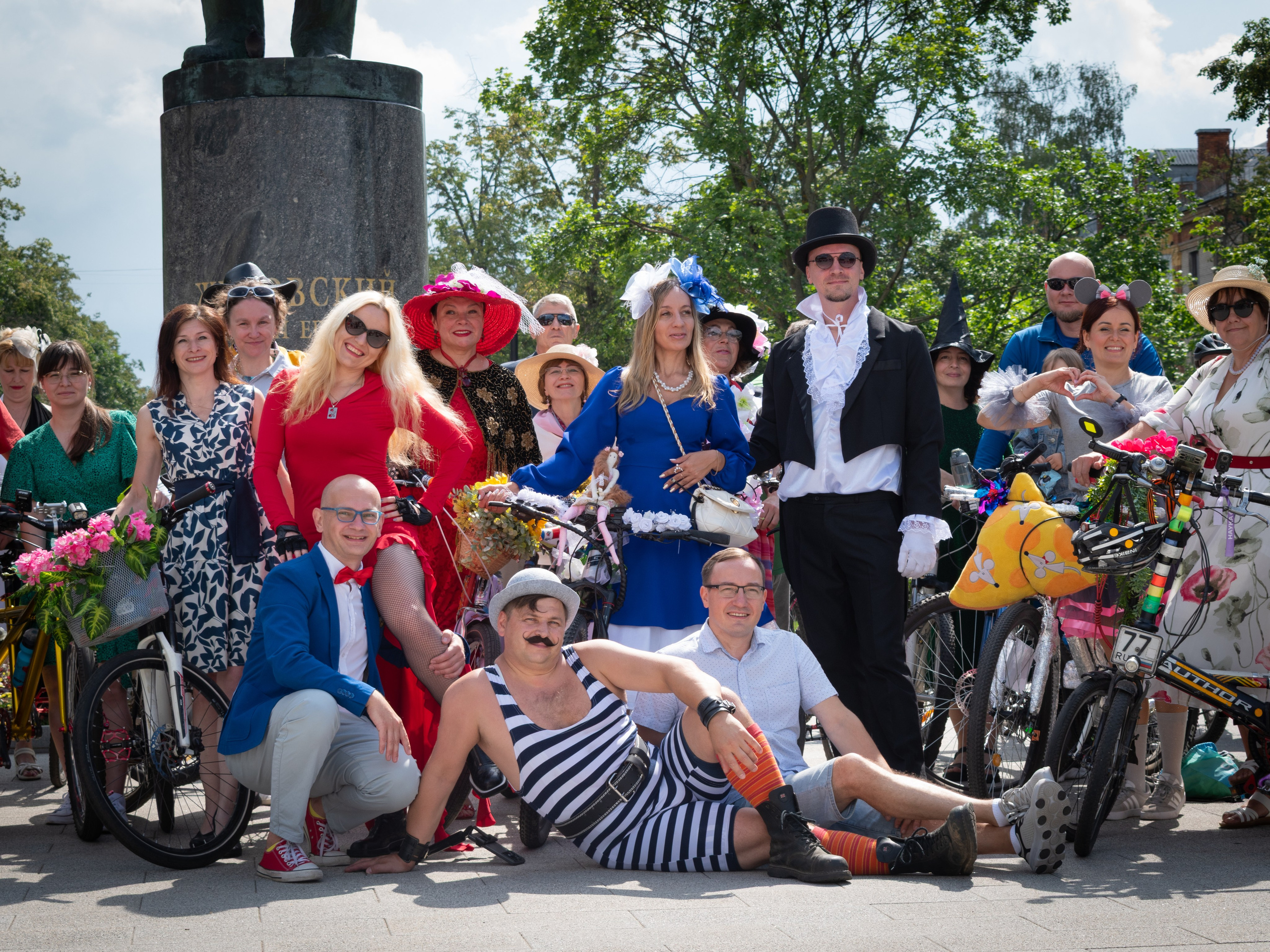 «Леди на велосипеде» — велопробег по г. Жуковскому 2025. Репортажный фотограф Сыбер Мартти