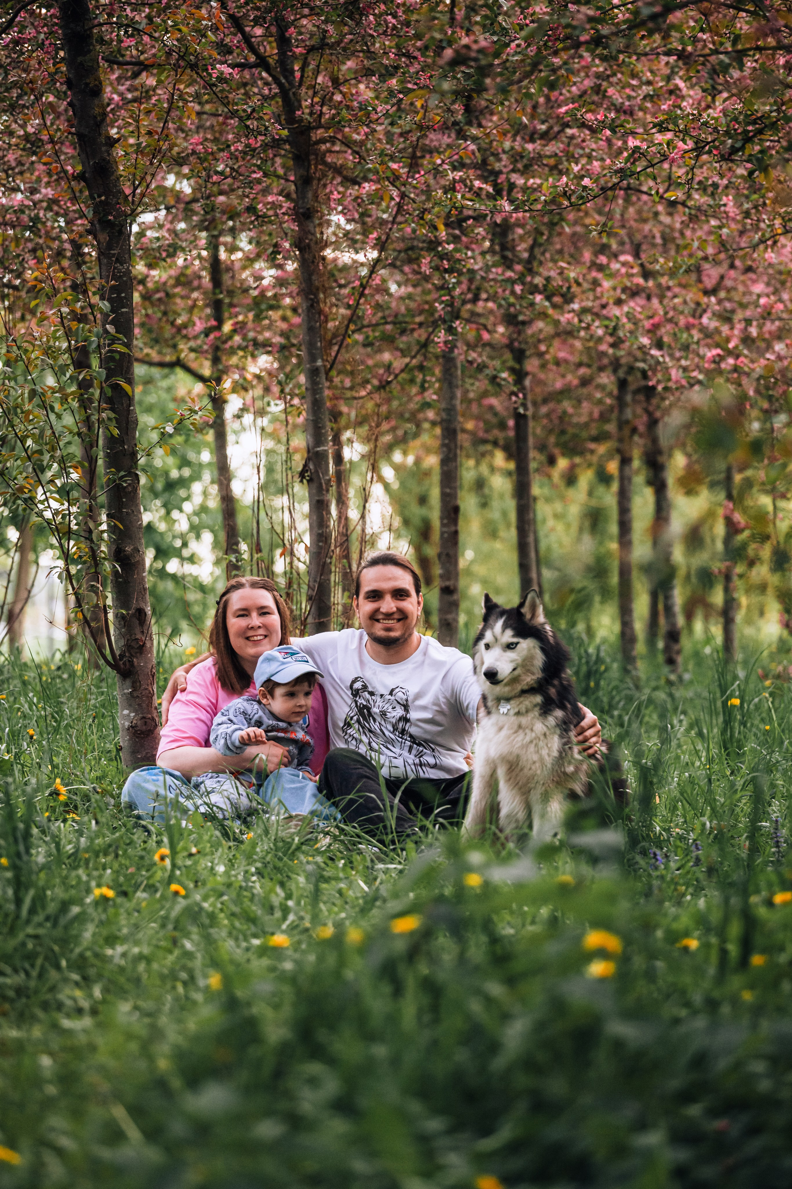 Семейная экспресс фотосессия в рамках фотодня. Фотограф-анималист Татьяна Степанова
