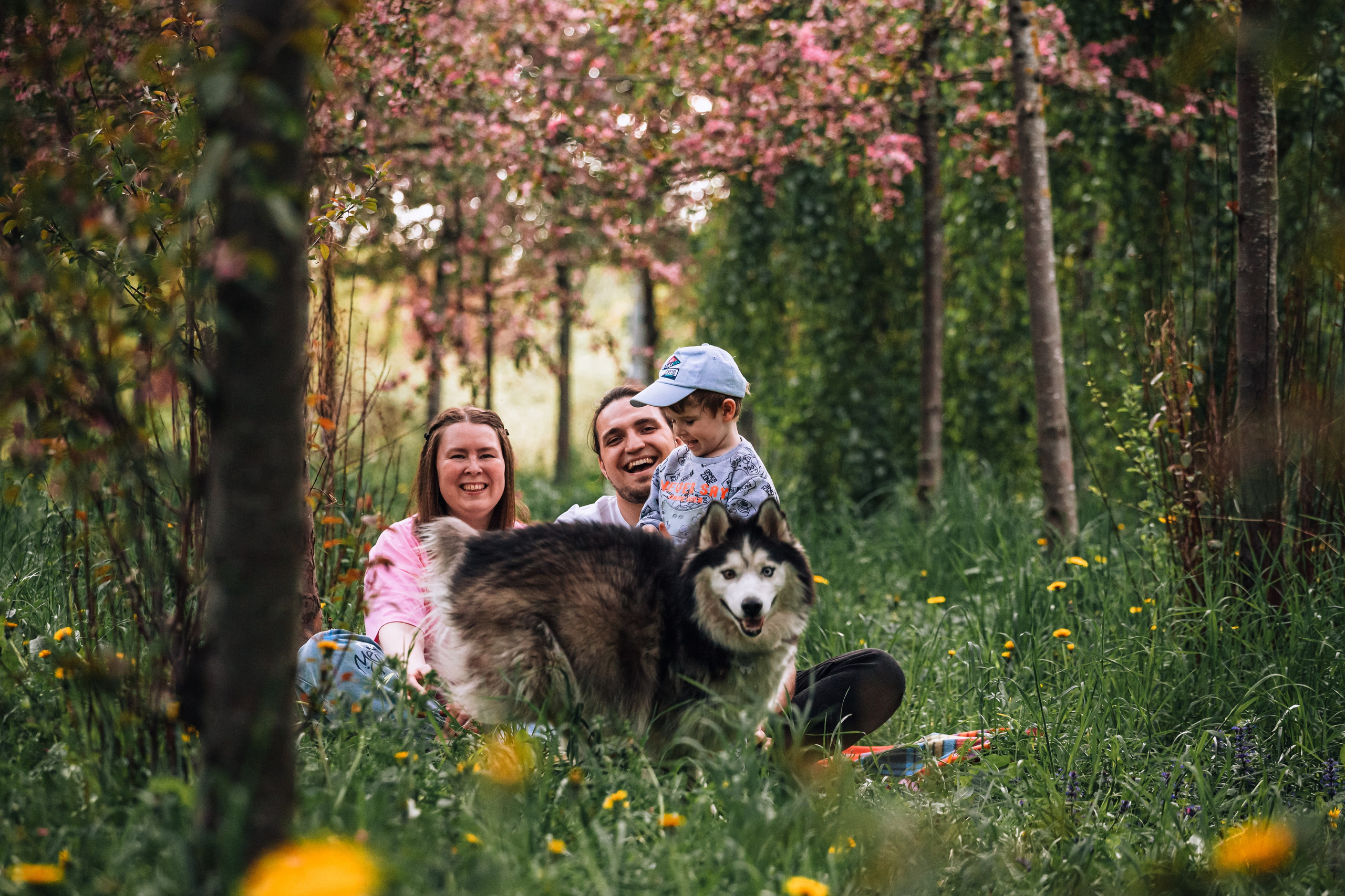 Семейная экспресс фотосессия в рамках фотодня. Фотограф-анималист Татьяна Степанова