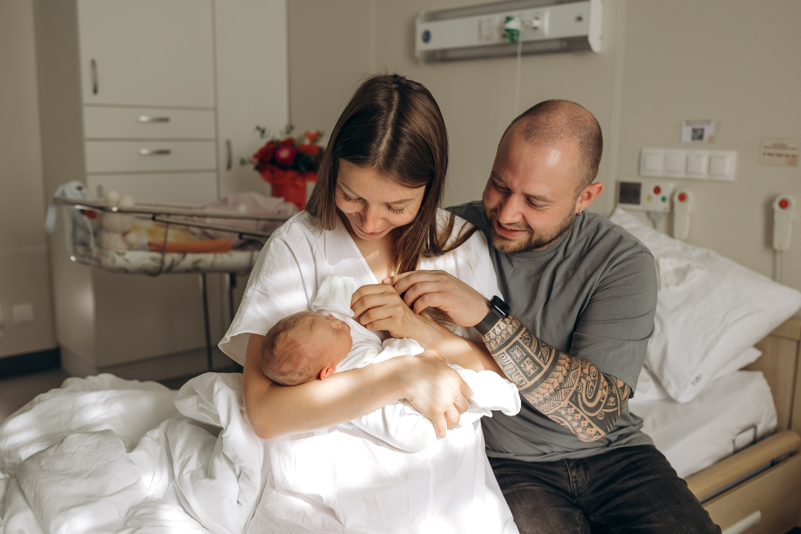 Рождение Василисы. Фотограф на роды в Санкт-Петербурге Екатерина Сысоева