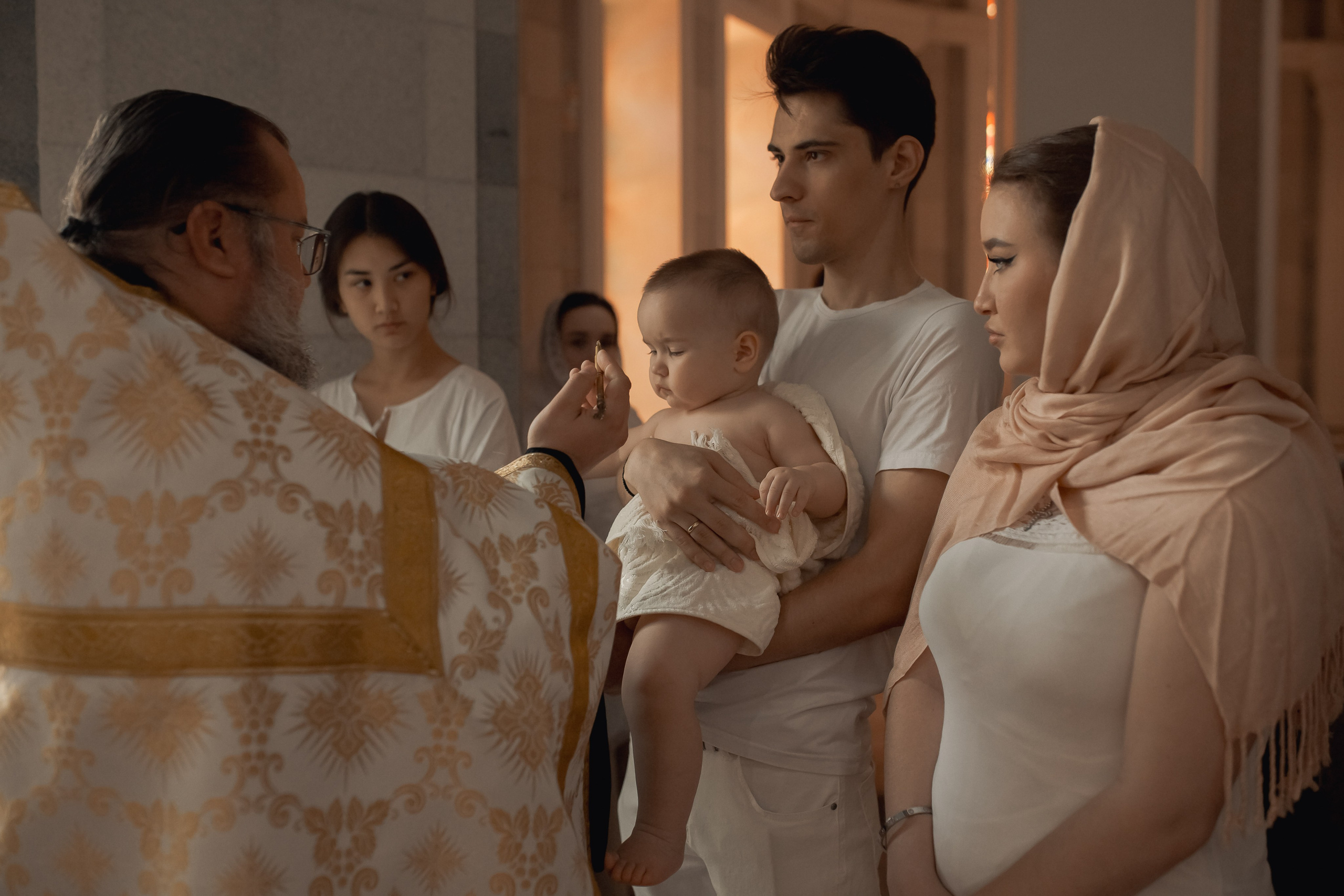 Крещение Марка. Фотограф на Крещение и Венчание в Ташкенте