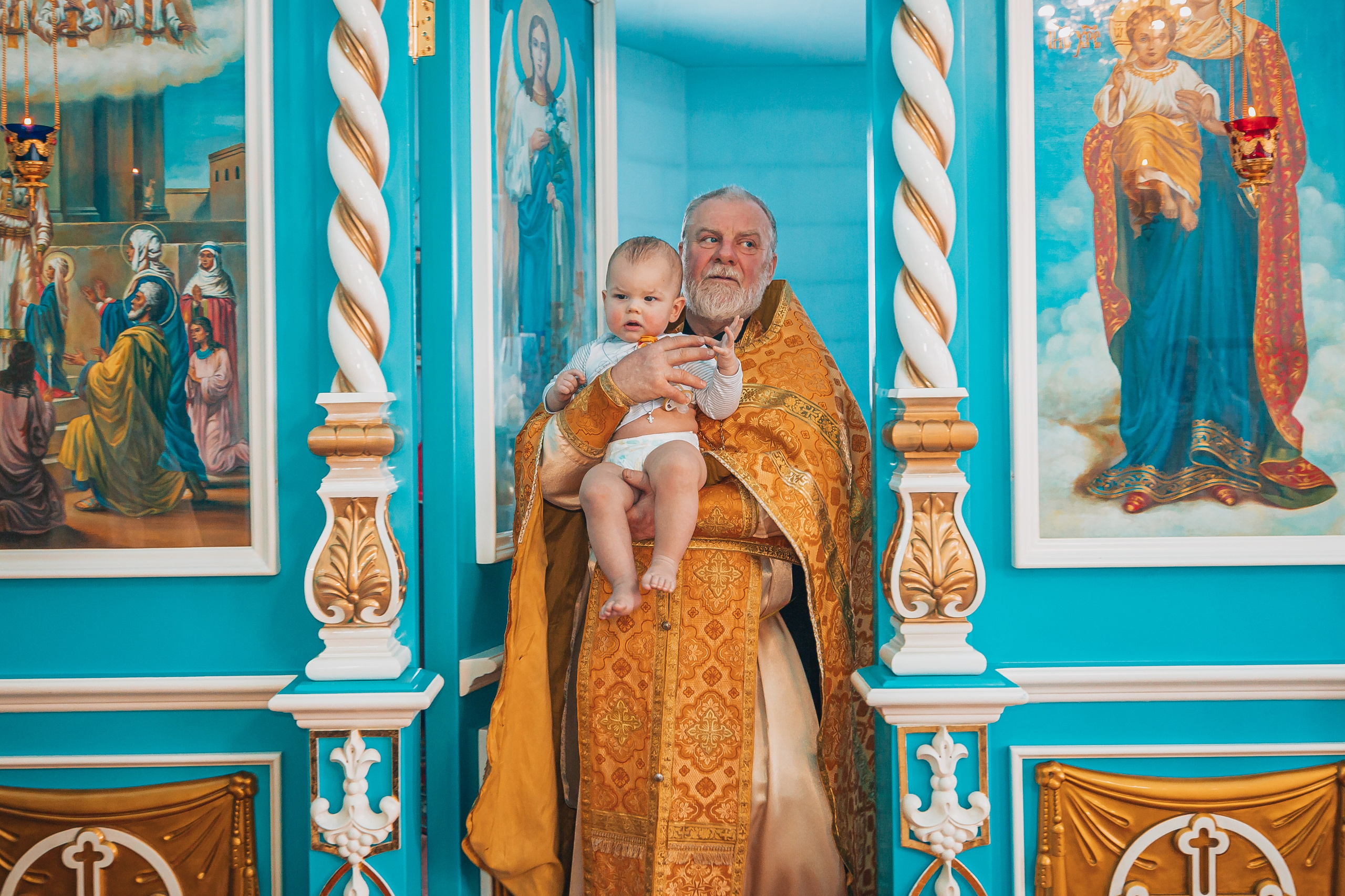 Крещение. Фотограф Анатолий Ведерников