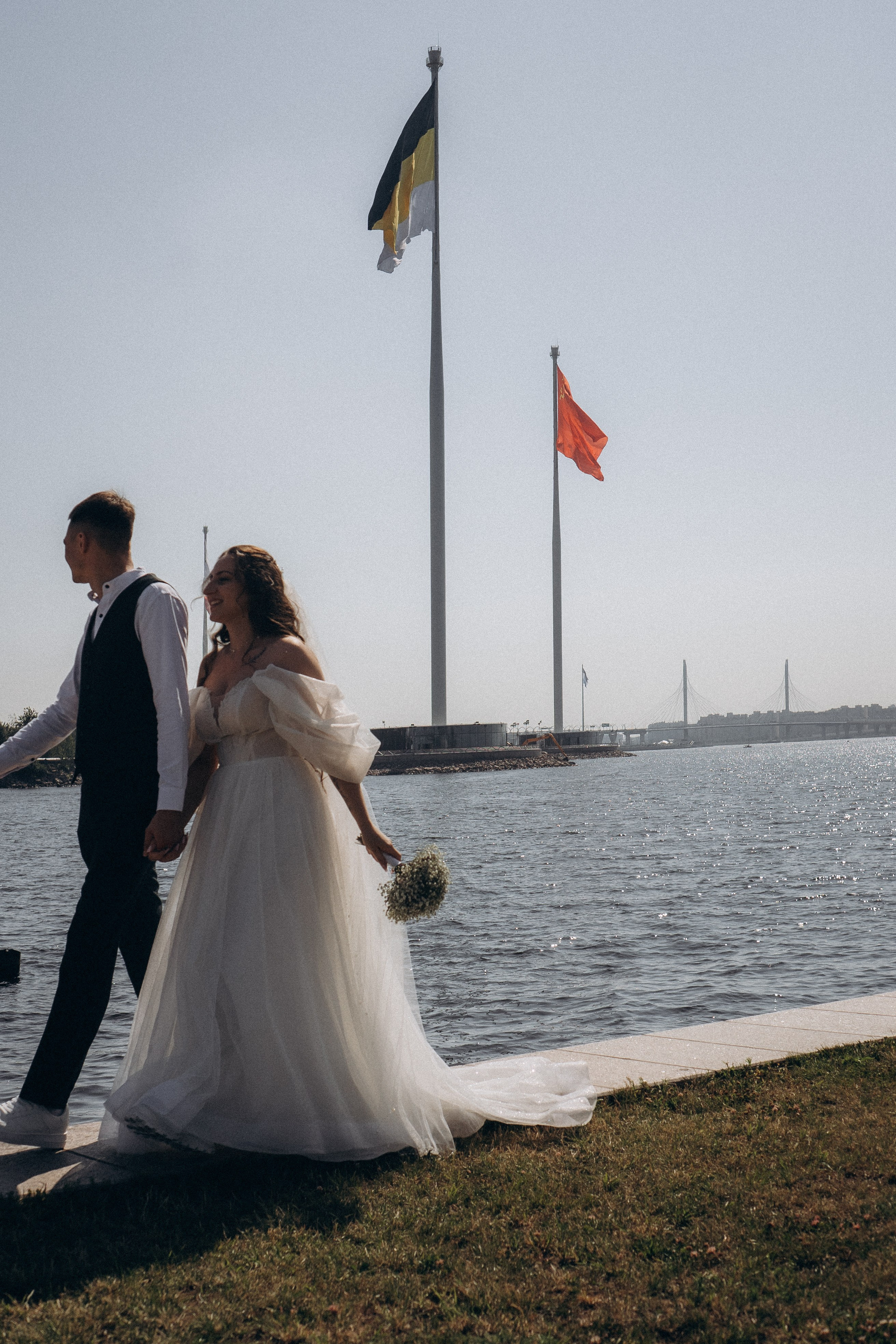 СВАДЕБНАЯ СЬЕМК В ПАРКЕ 300-ЛЕТИЯ. Профессиональный фотограф, Санкт-Петербург — Виктория Богомолова