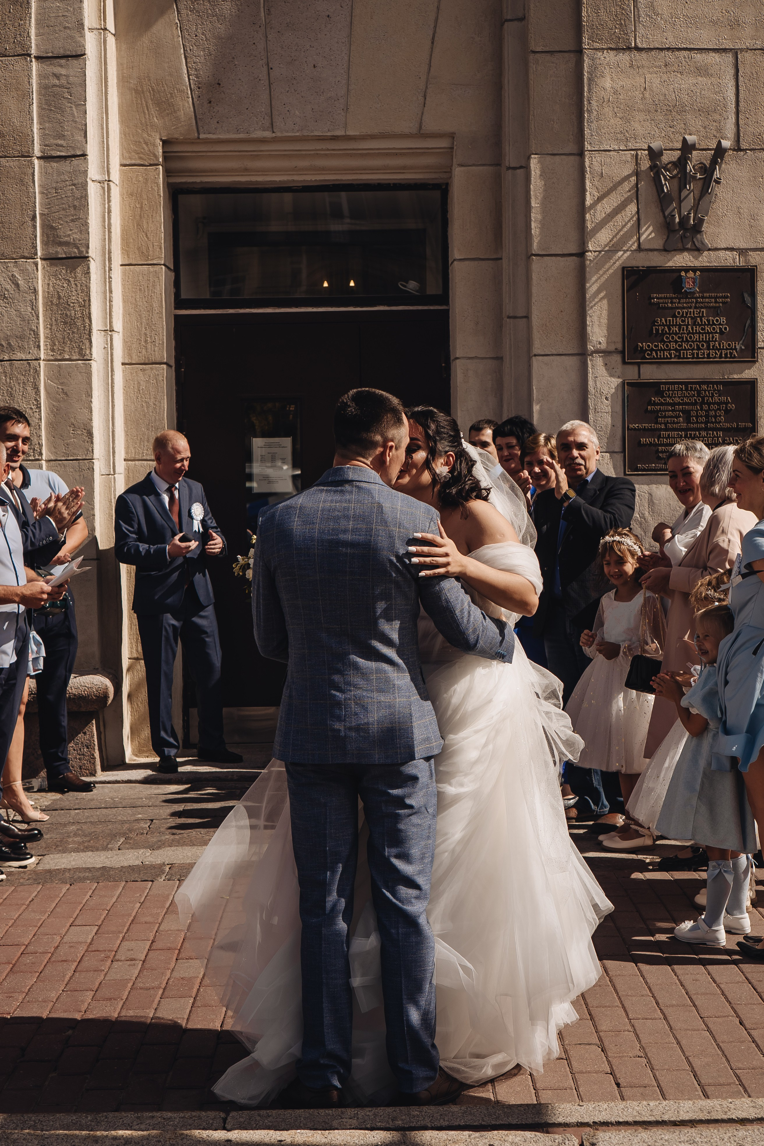 СВАДЕБНАЯ СЬЕМКА В ЗАГСЕ НА МОСКОВСКОМ ПРОСПЕКТЕ. Профессиональный фотограф, Санкт-Петербург — Виктория Богомолова