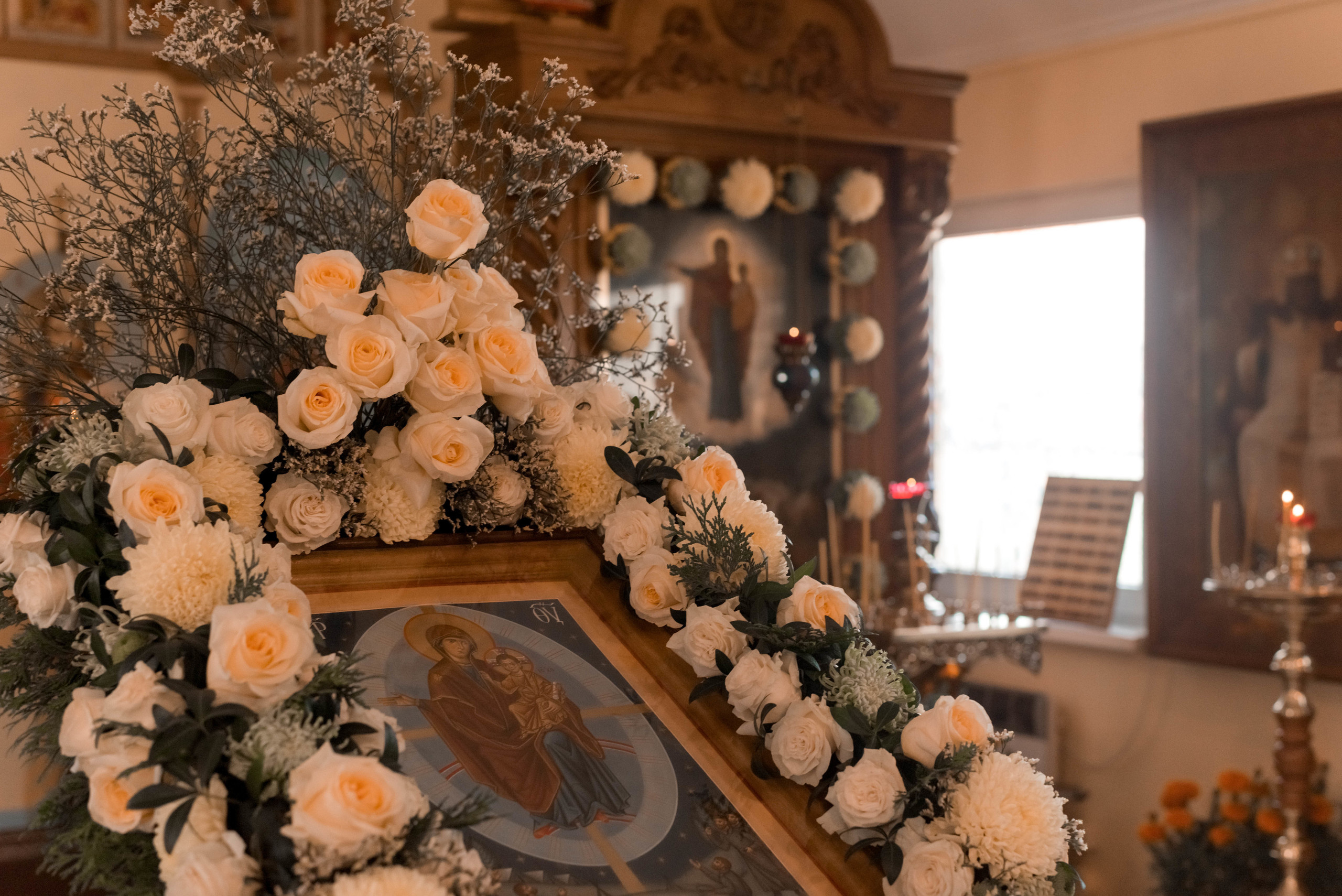 Репортажная съемка службы в Храме. Фотограф Юлия Кондратьева