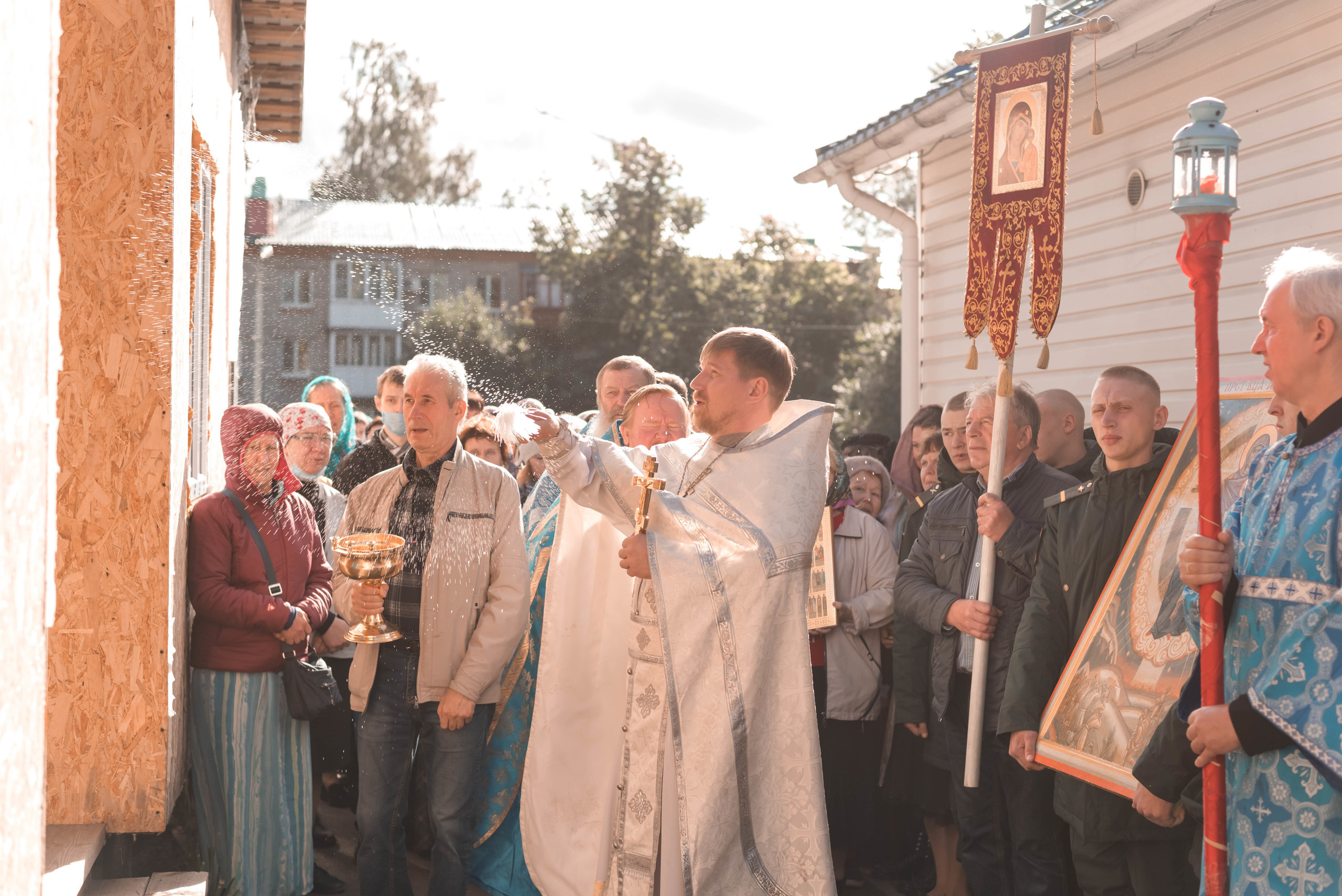 Репортажная съемка службы в Храме. Фотограф Юлия Кондратьева