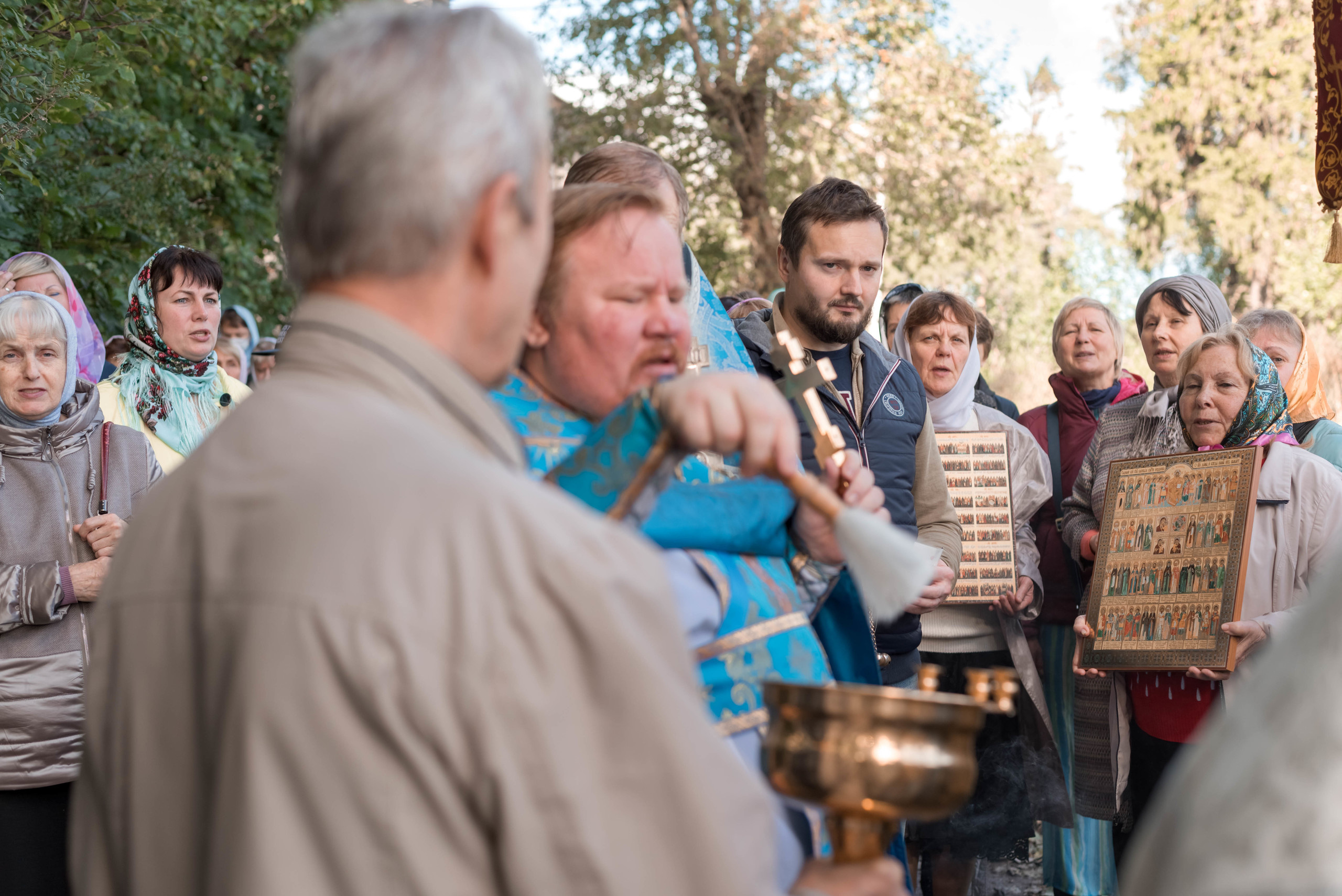 Репортажная съемка службы в Храме. Фотограф Юлия Кондратьева