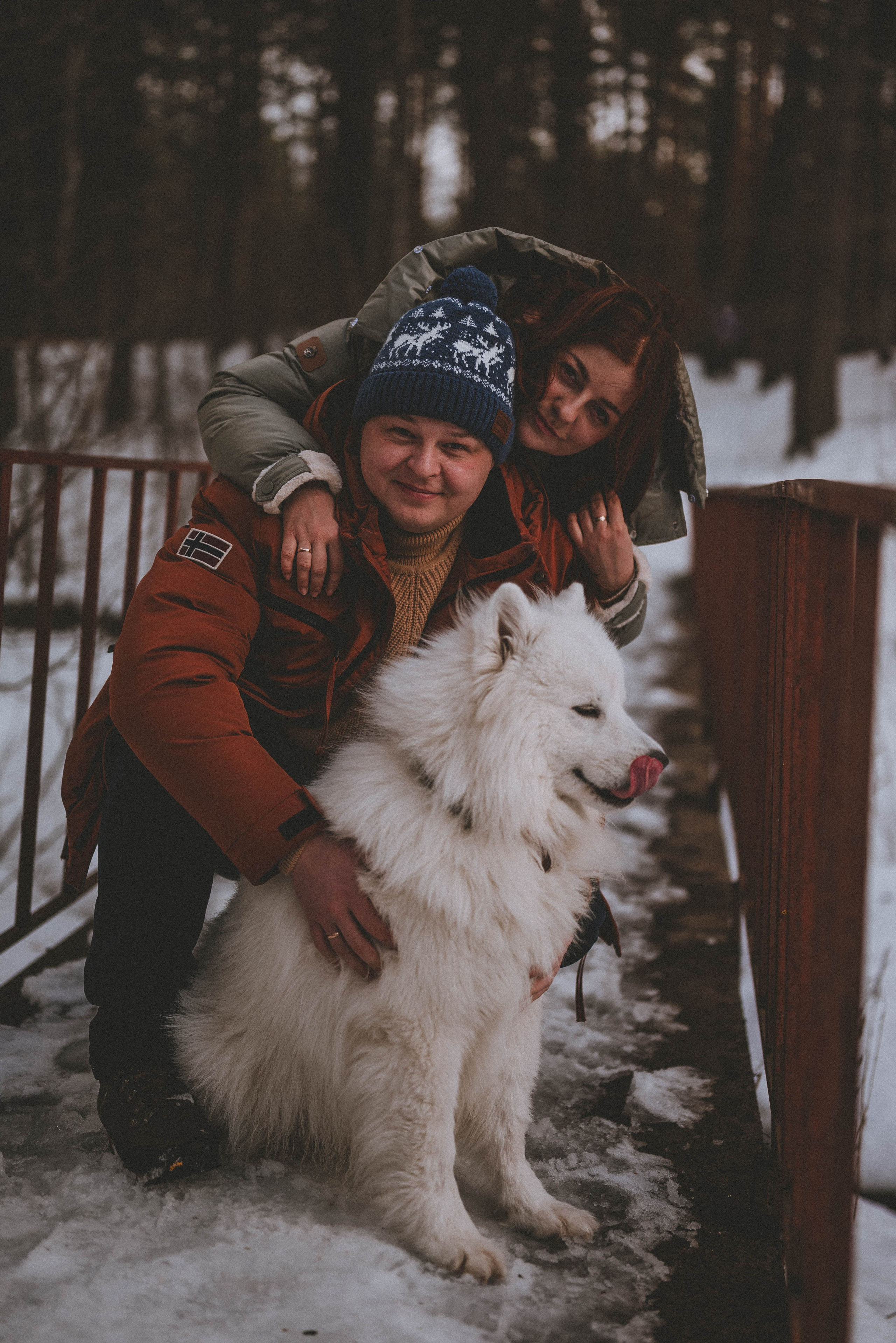 Евгений и Юлия с Каем. Фотограф Кристина Пархоменко