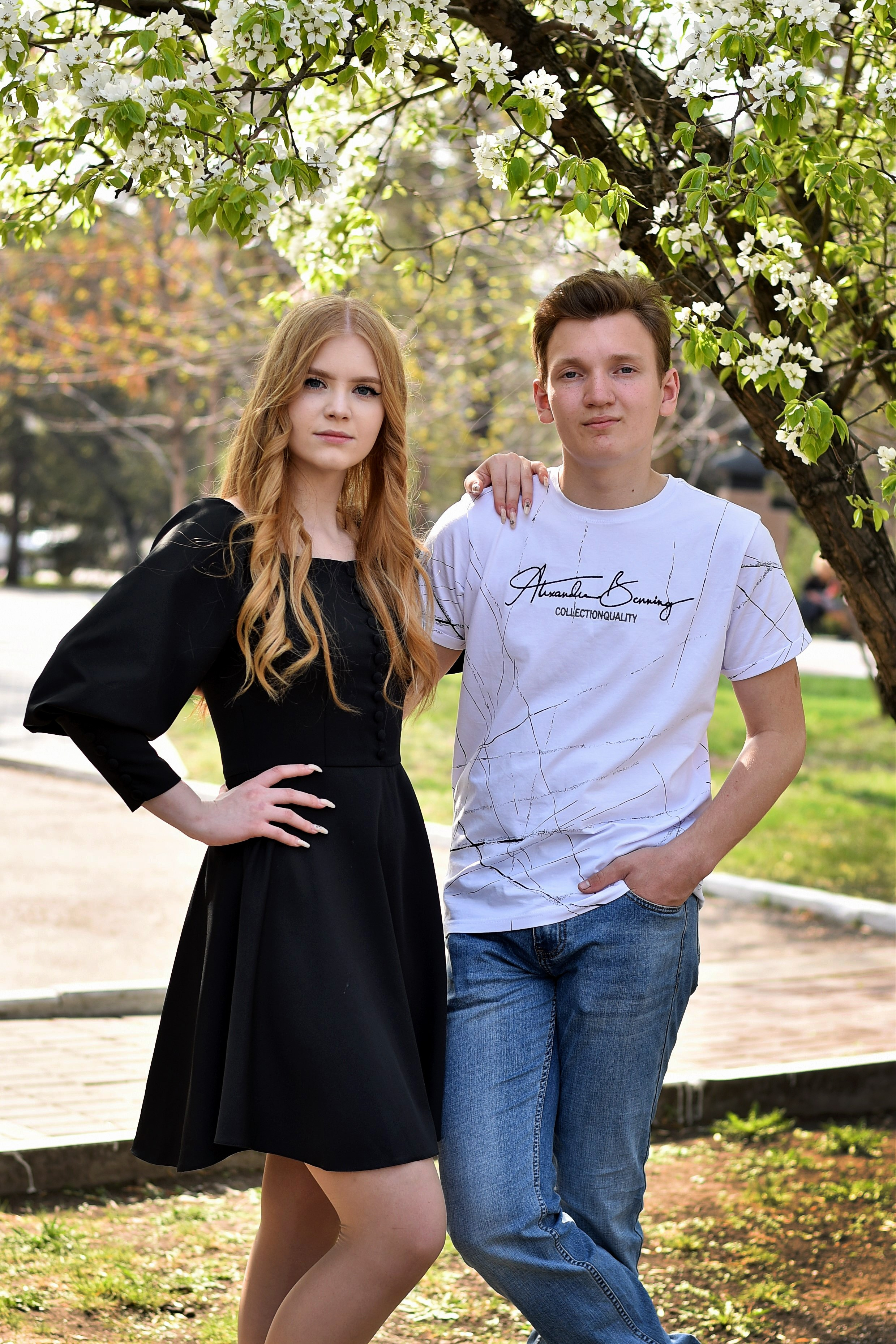 ФОТОСЕССИЯ В ПАРКЕ весна. Школьный фотограф ЛАРИСА МАТВЕЕНКО