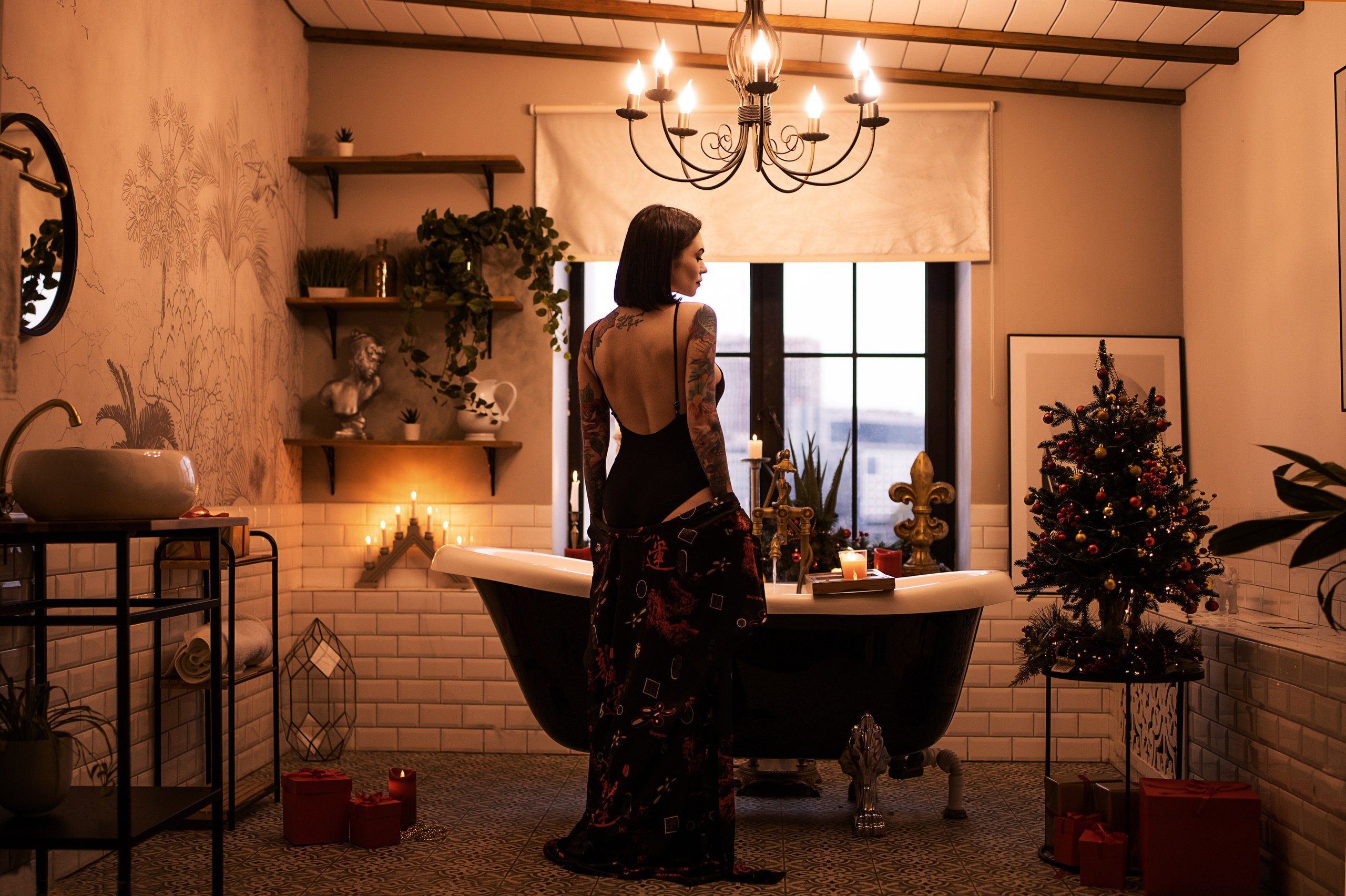 Новогодняя фотоссесия для Анны. Семейный и свадебный фотограф Москва Канделаки Ольга