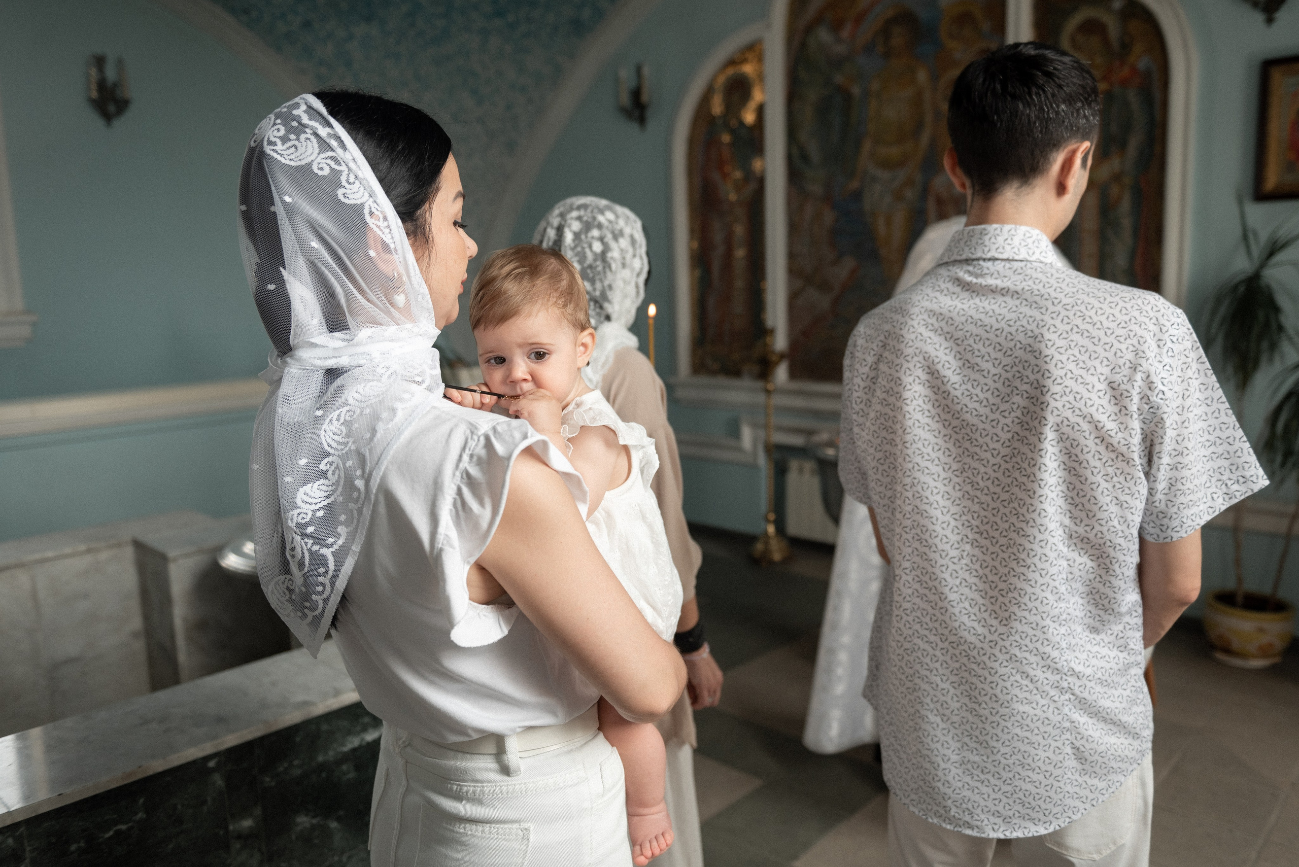 Крещение. Семейный фотограф Ирина Сгибнева